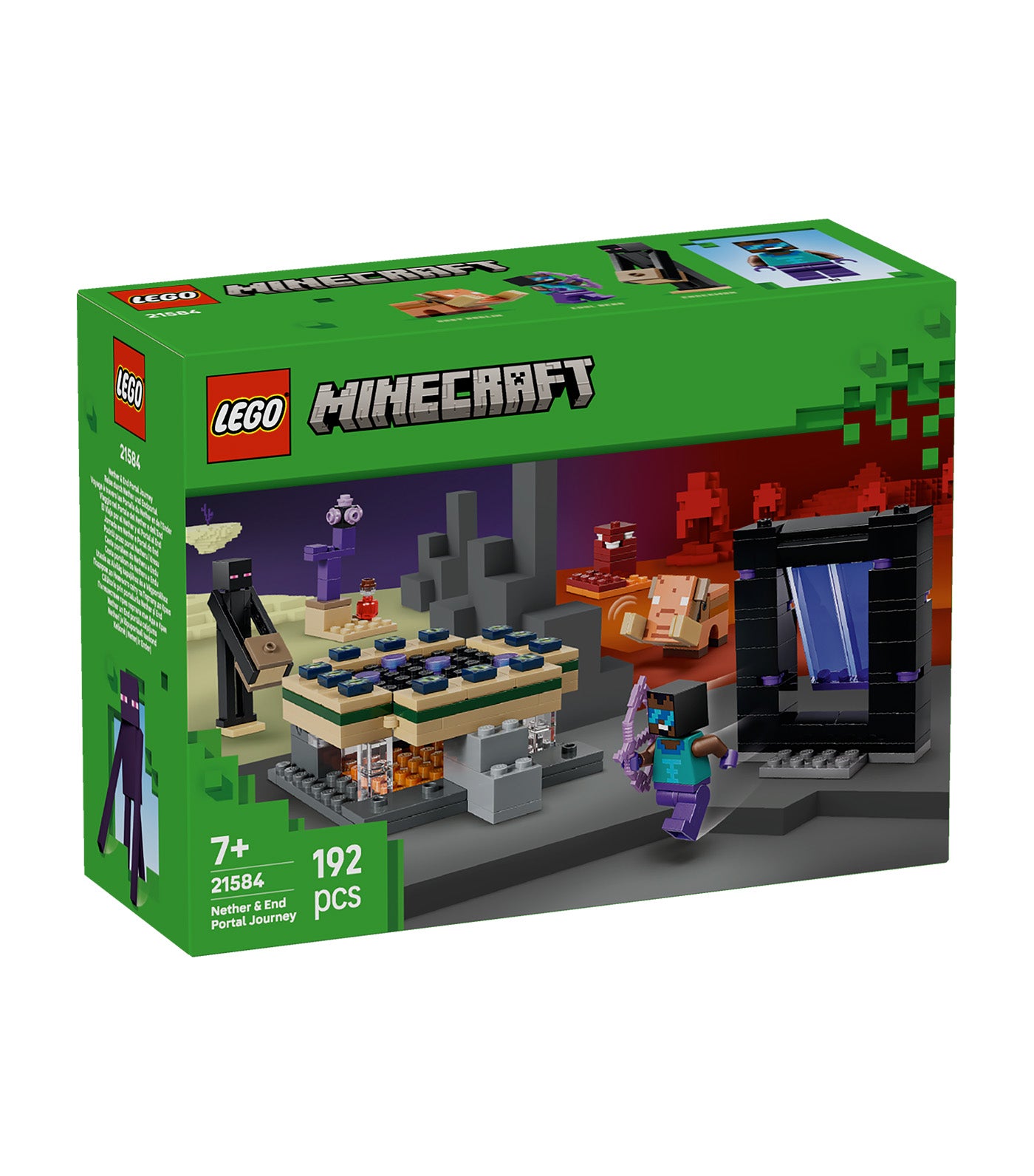 Minecraft® Nether and End Portal Journey