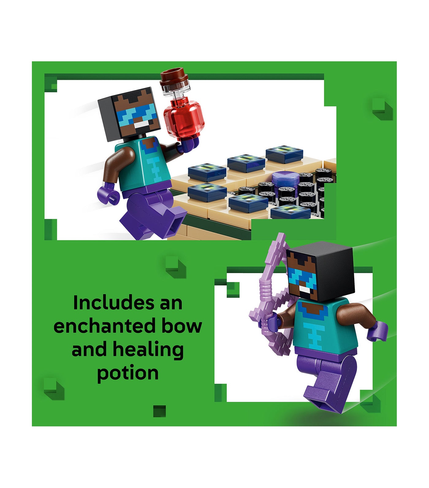 Minecraft® Nether and End Portal Journey