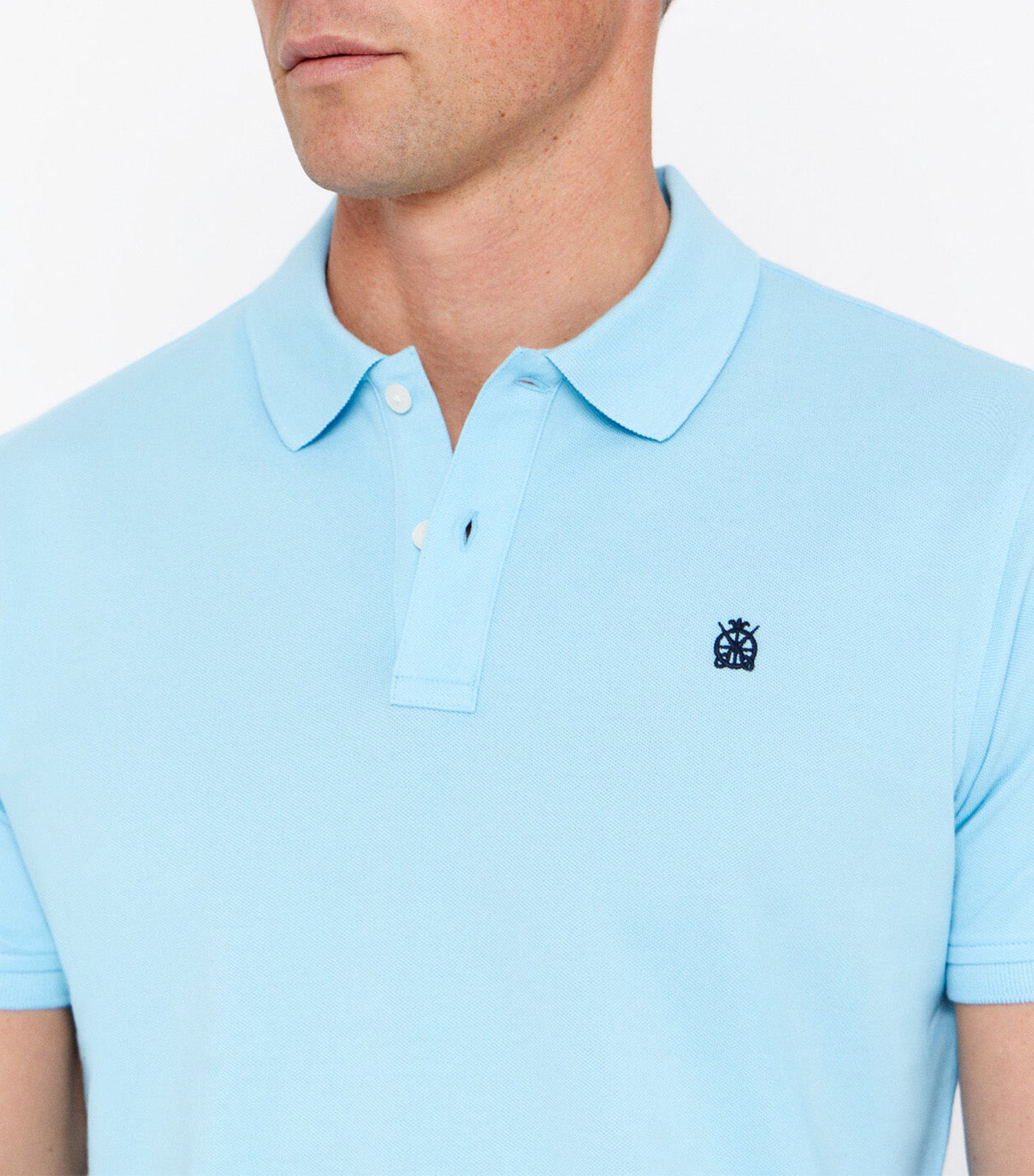 Basic Polo Light Blue