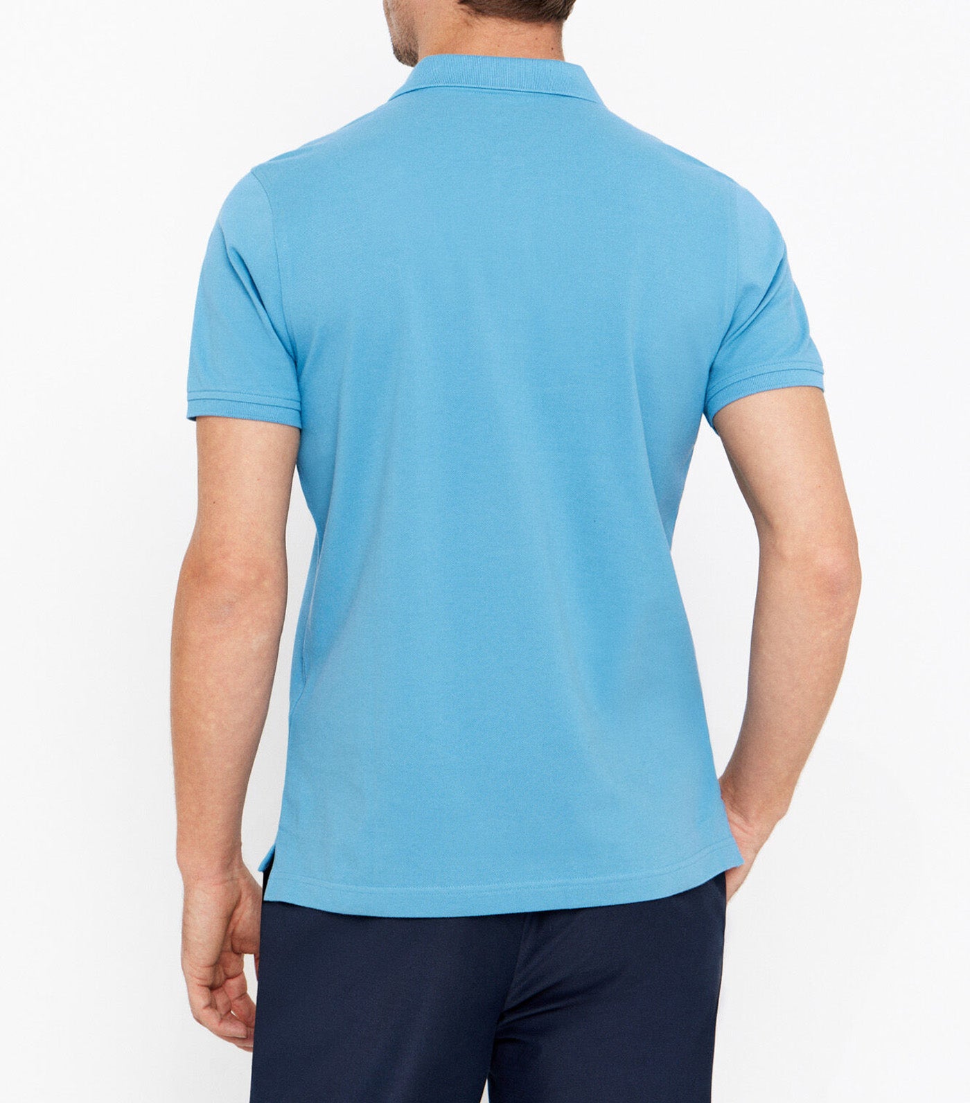 Basic Polo Medium Blue