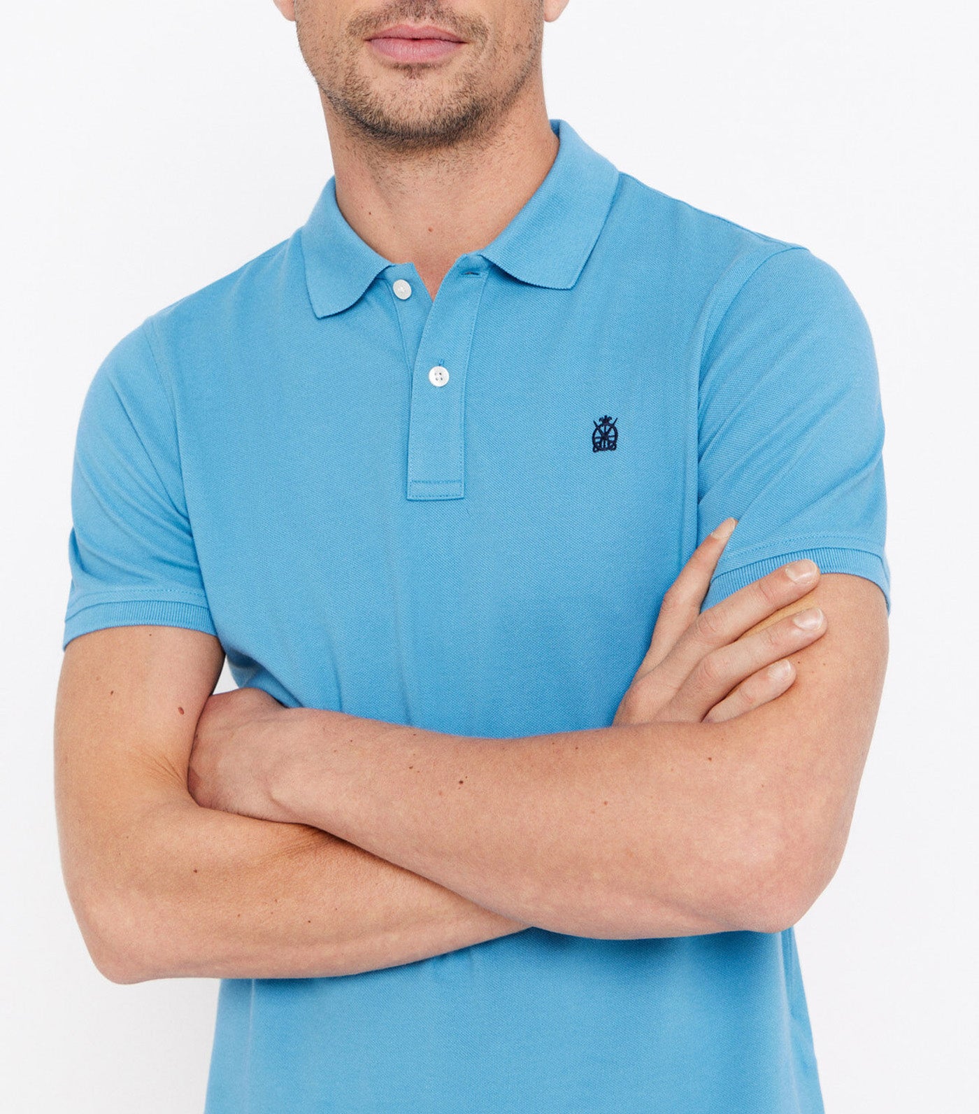 Basic Polo Medium Blue