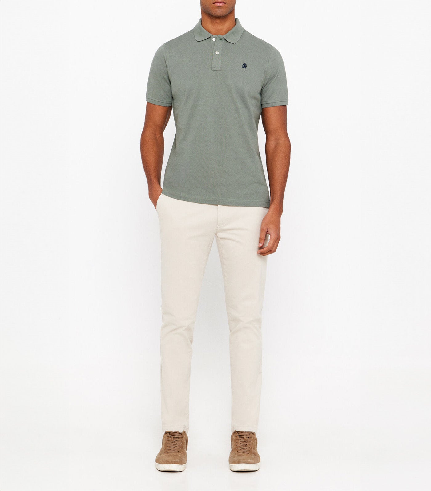 Basic Polo Dark Gray