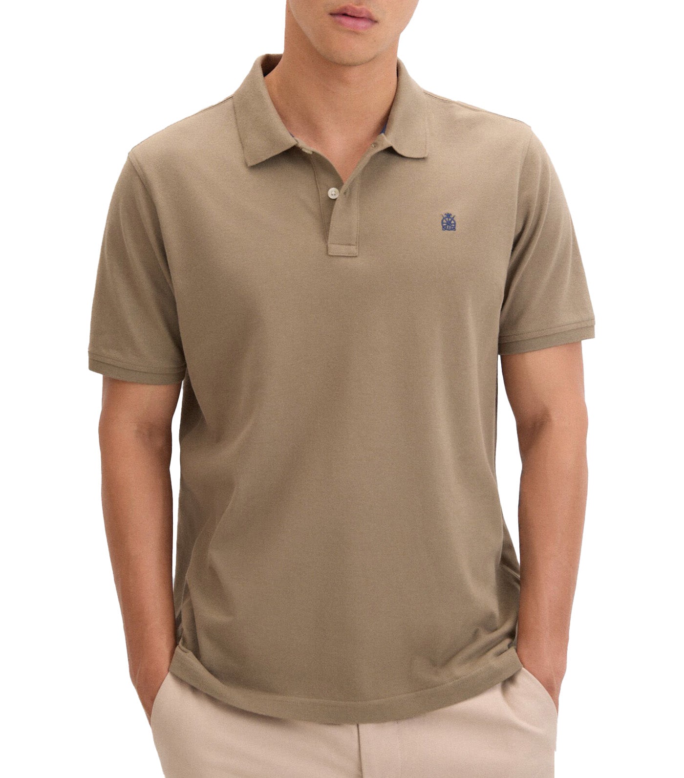 Polo Shirt Dark Khaki