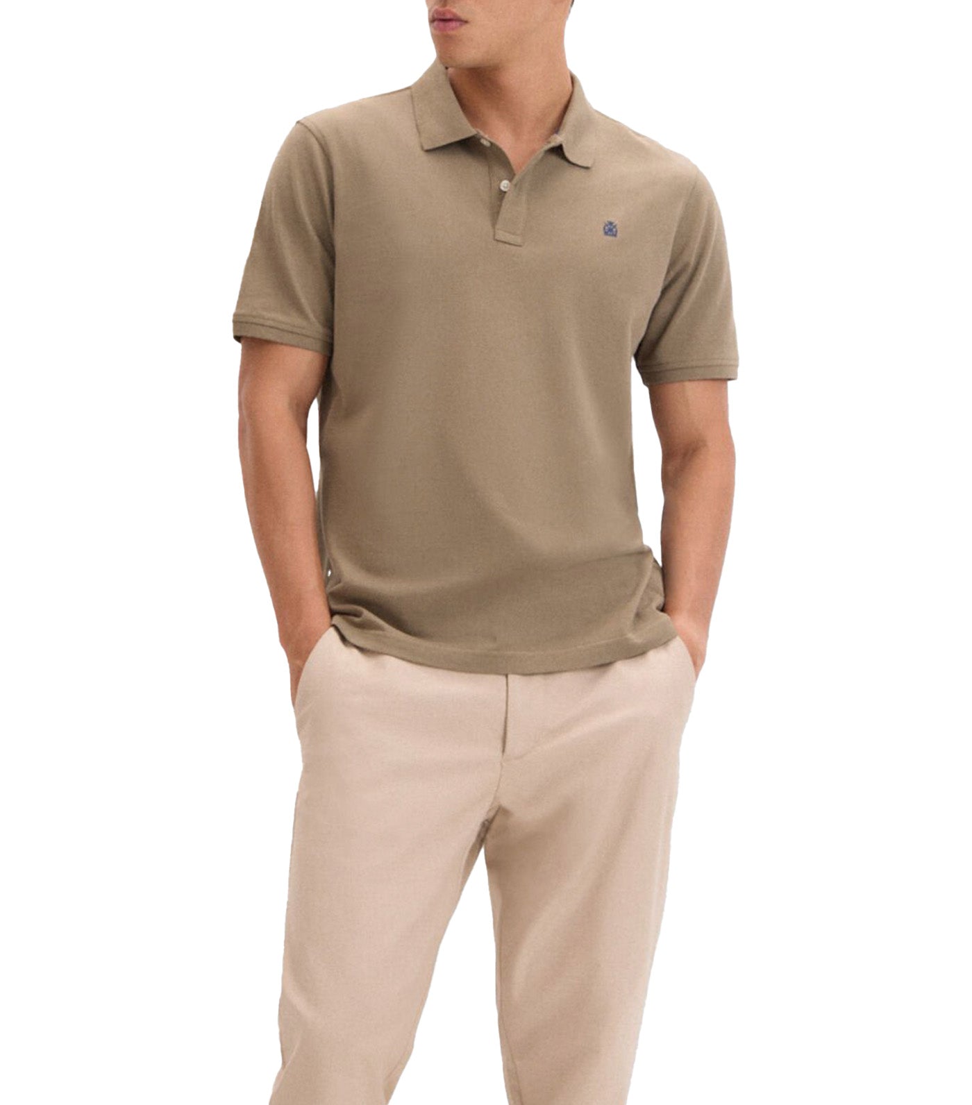 Polo Shirt Dark Khaki