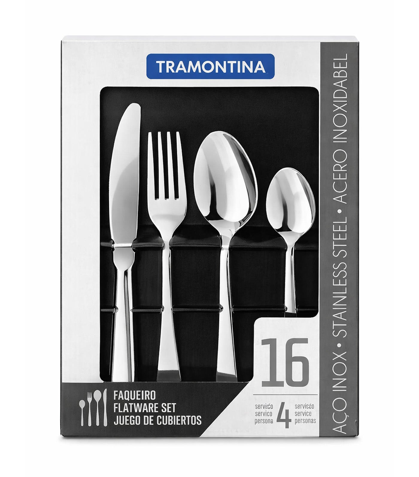 Zurique 16-Piece Cutlery Set