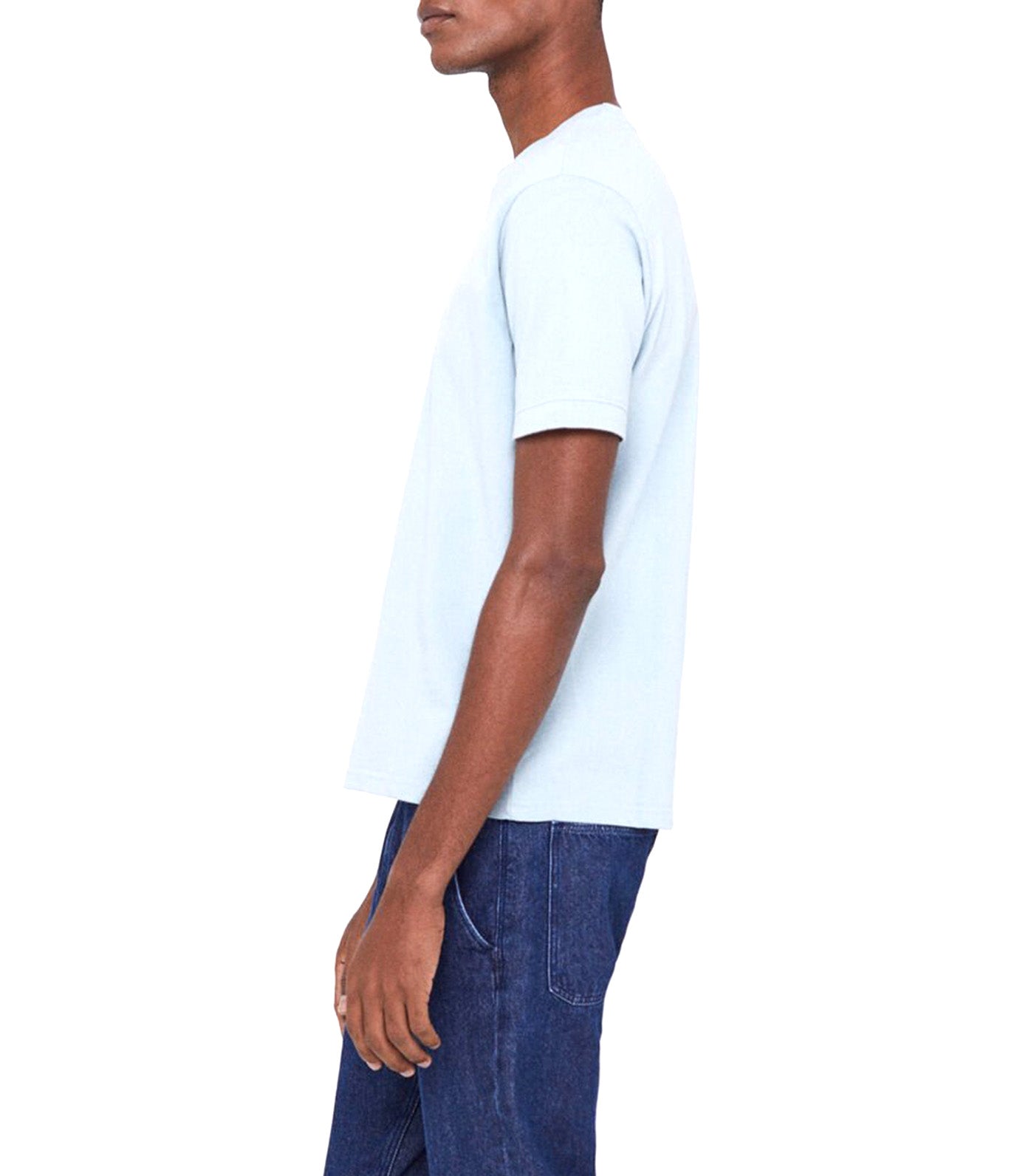 Basic Pique T-Shirt Blue