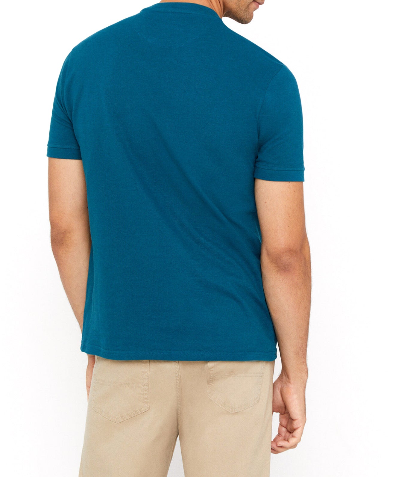 Basic Pique T-Shirt Turquoise