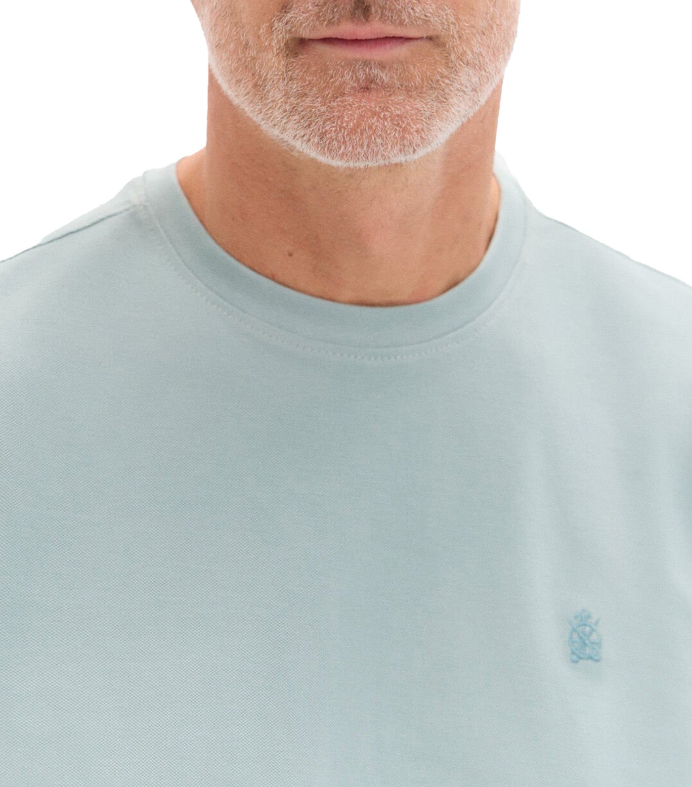 Basic Piqué T-Shirt Light Khaki