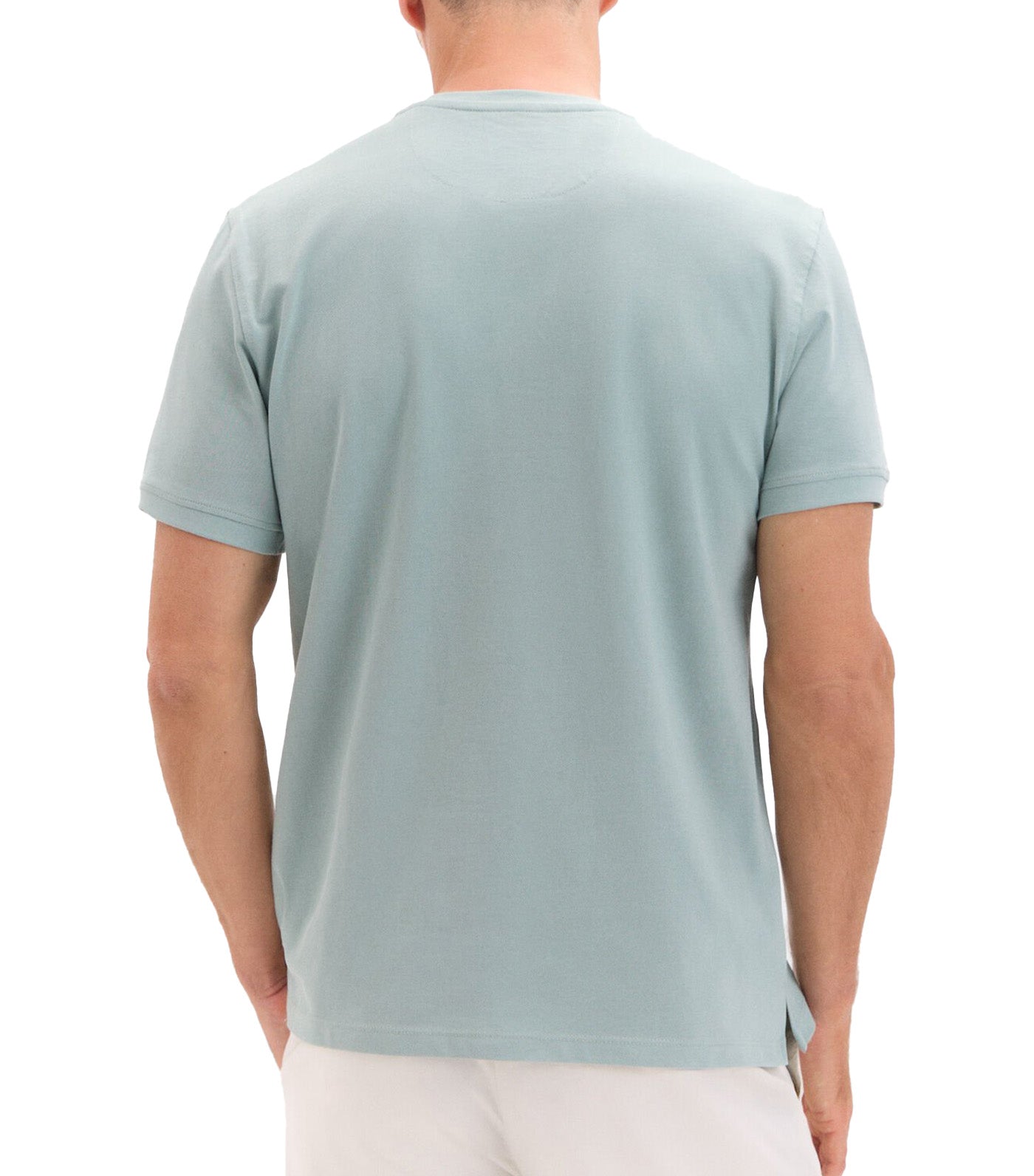 Basic Piqué T-Shirt Light Khaki