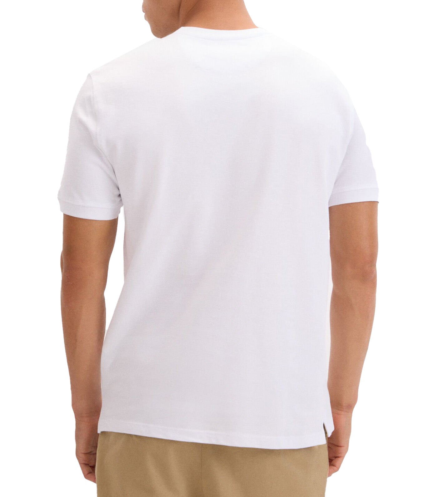 Basic Piqué T-Shirt White