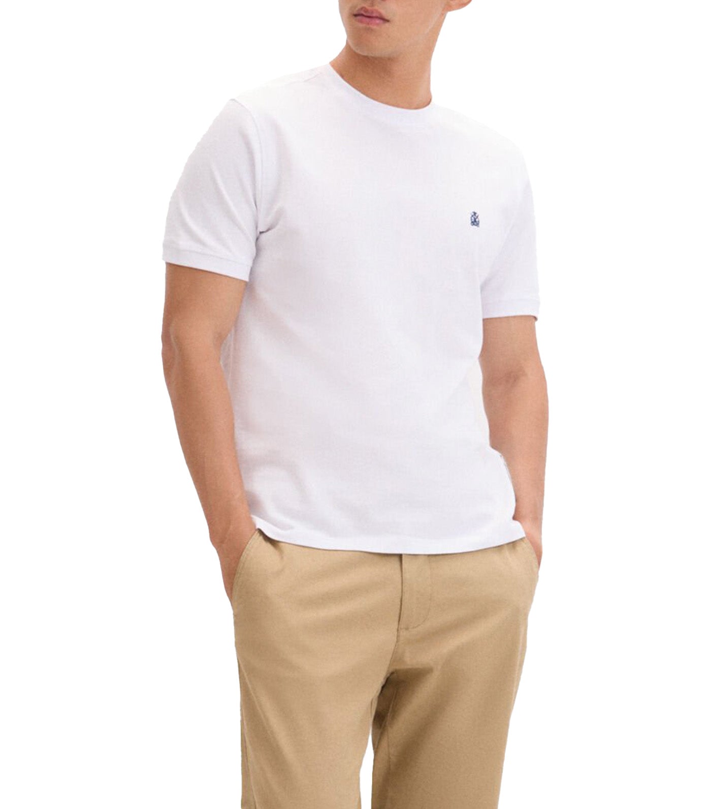 Basic Piqué T-Shirt White
