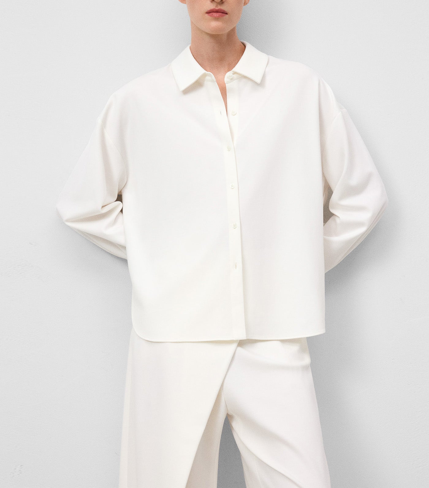 Adolfo Dominguez Knit Shirt White