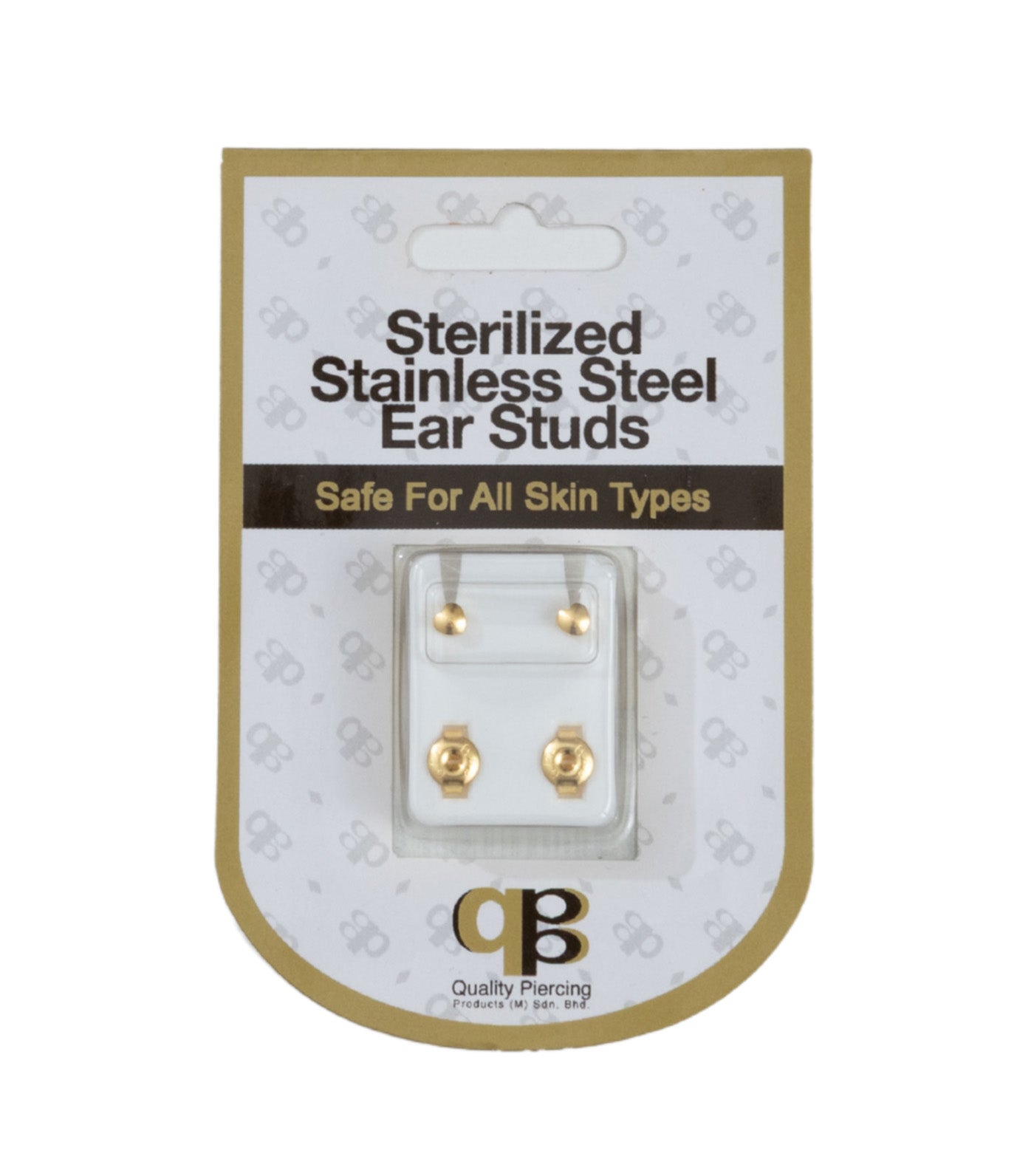 Heart Shaped Earrings Gold