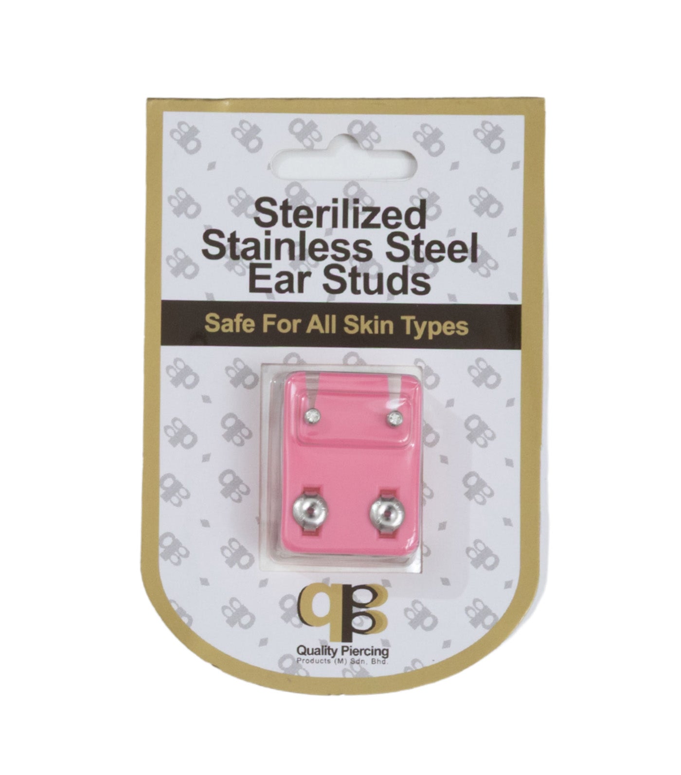 Mini April Crystal Earrings