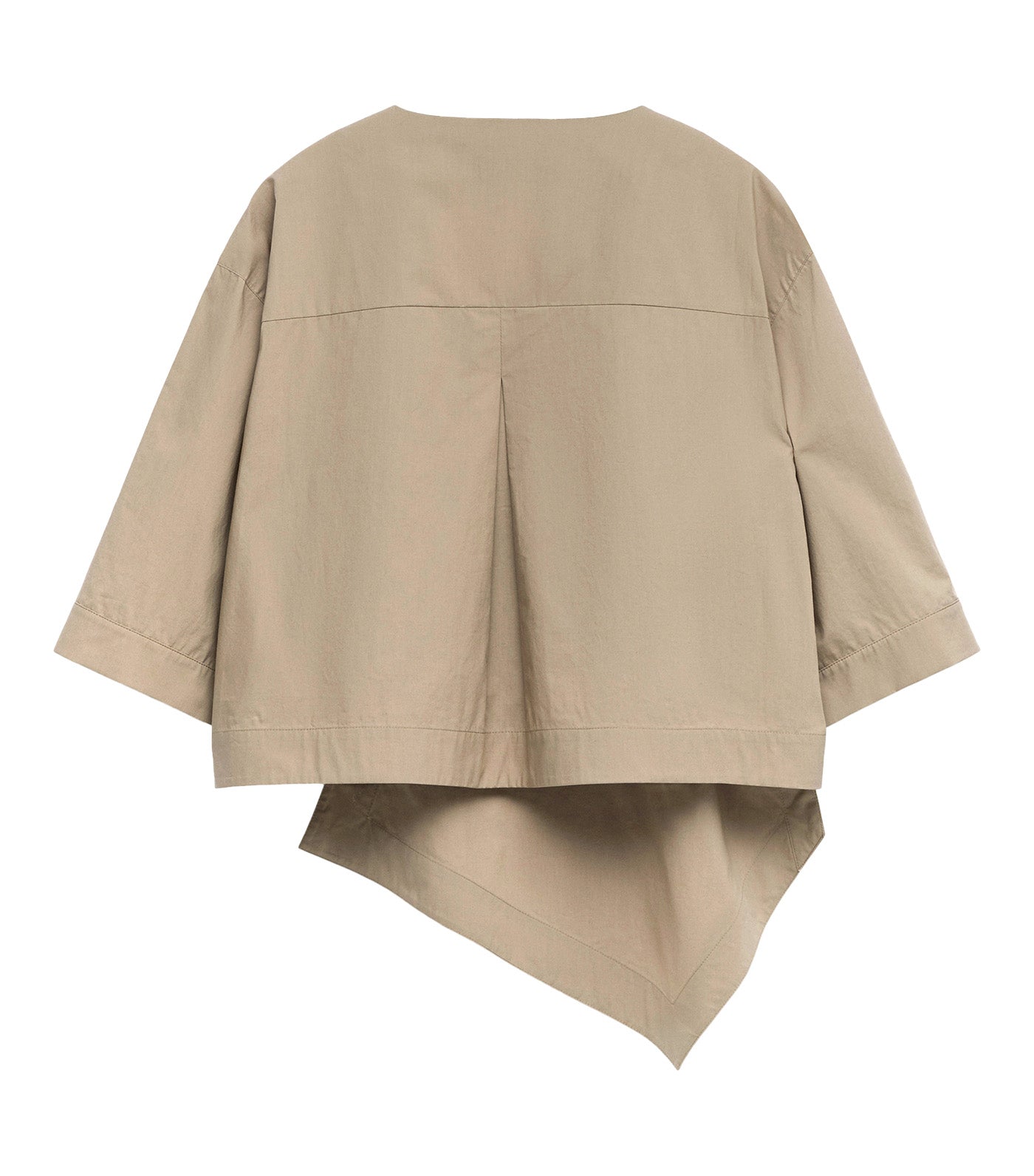 Cotton Asymmetrical Top Stone