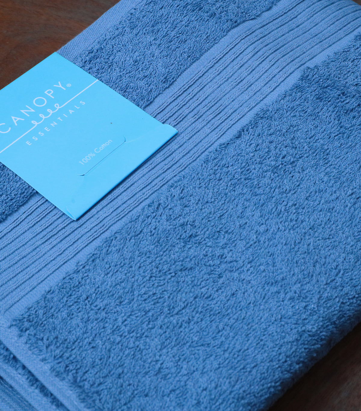 Jade Bath Towel Denim