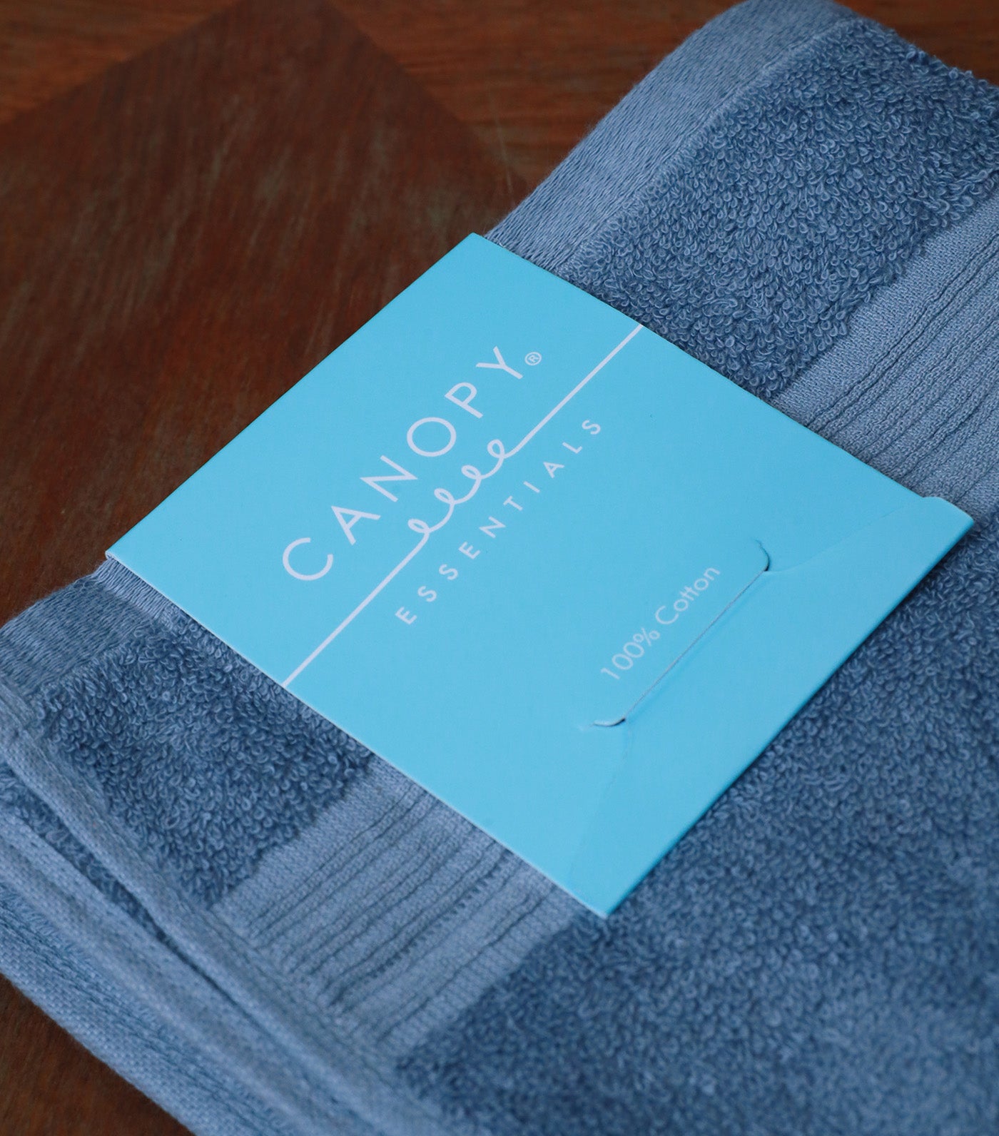 Jade Hand Towel Denim