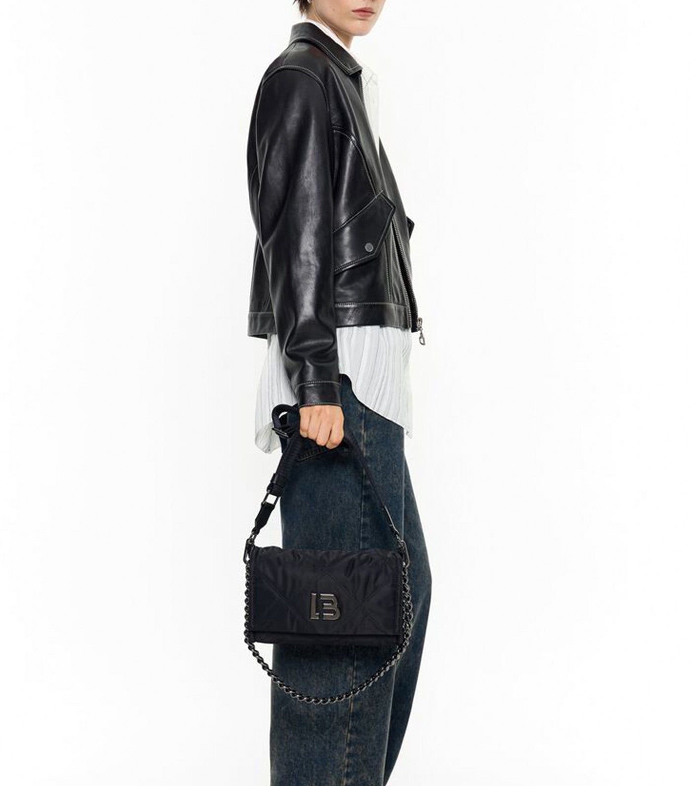 Small Flap Bag Black