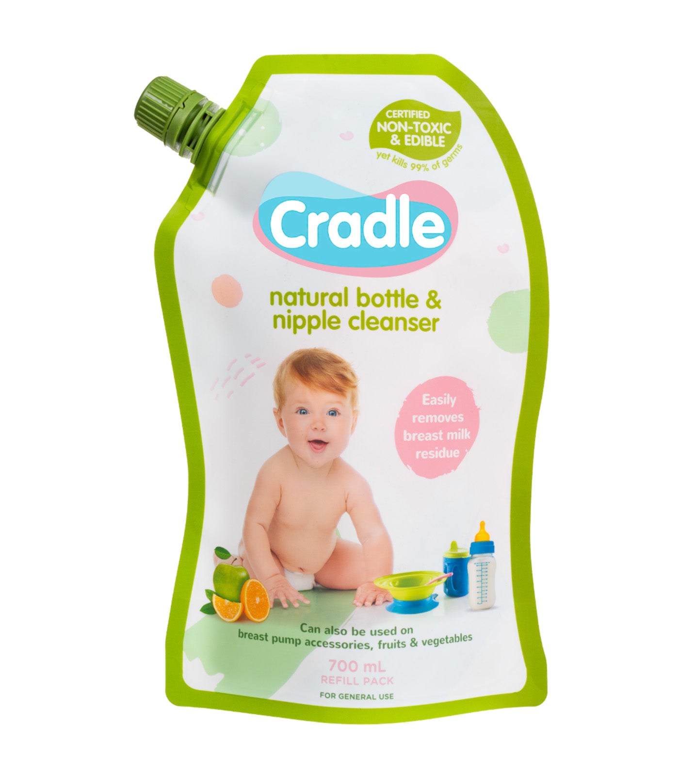 Natural Bottle and Nipple Cleanser Refill