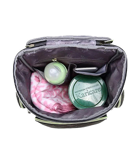 Georgia Baby Changing Backpack Black