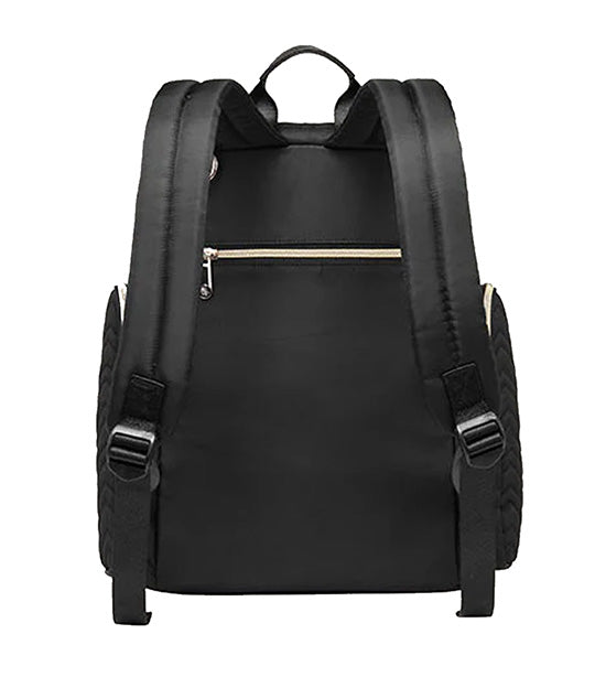 Georgia Baby Changing Backpack Black