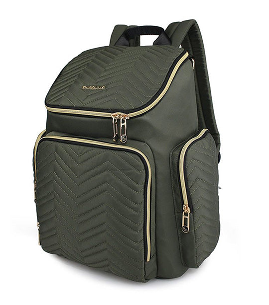 Georgia Baby Changing Backpack Green