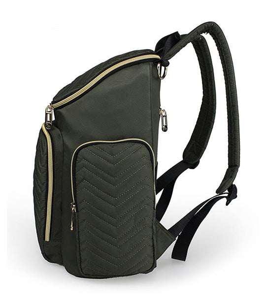 Georgia Baby Changing Backpack Green