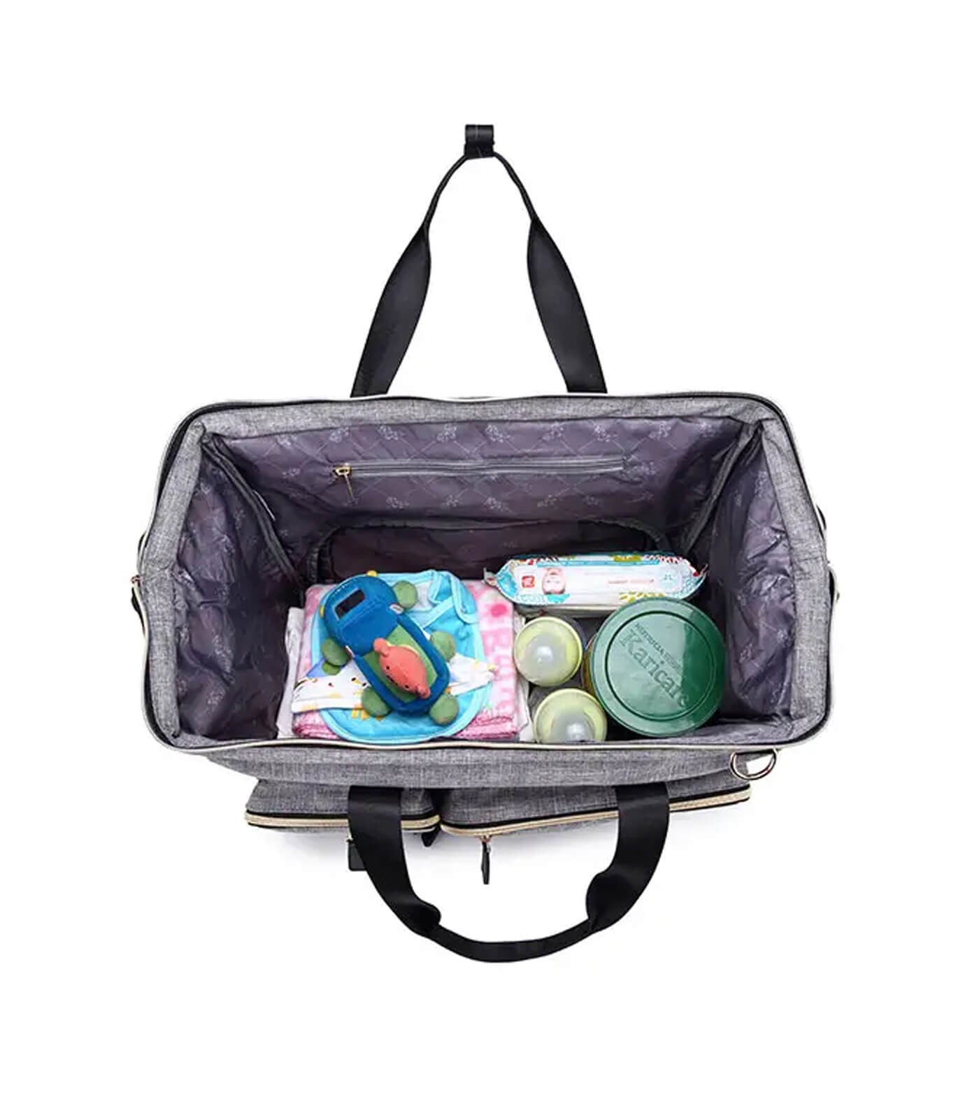 Maternity Tote Bag Gray