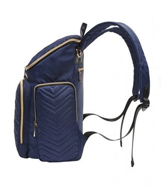 Georgia Baby Changing Backpack Blue