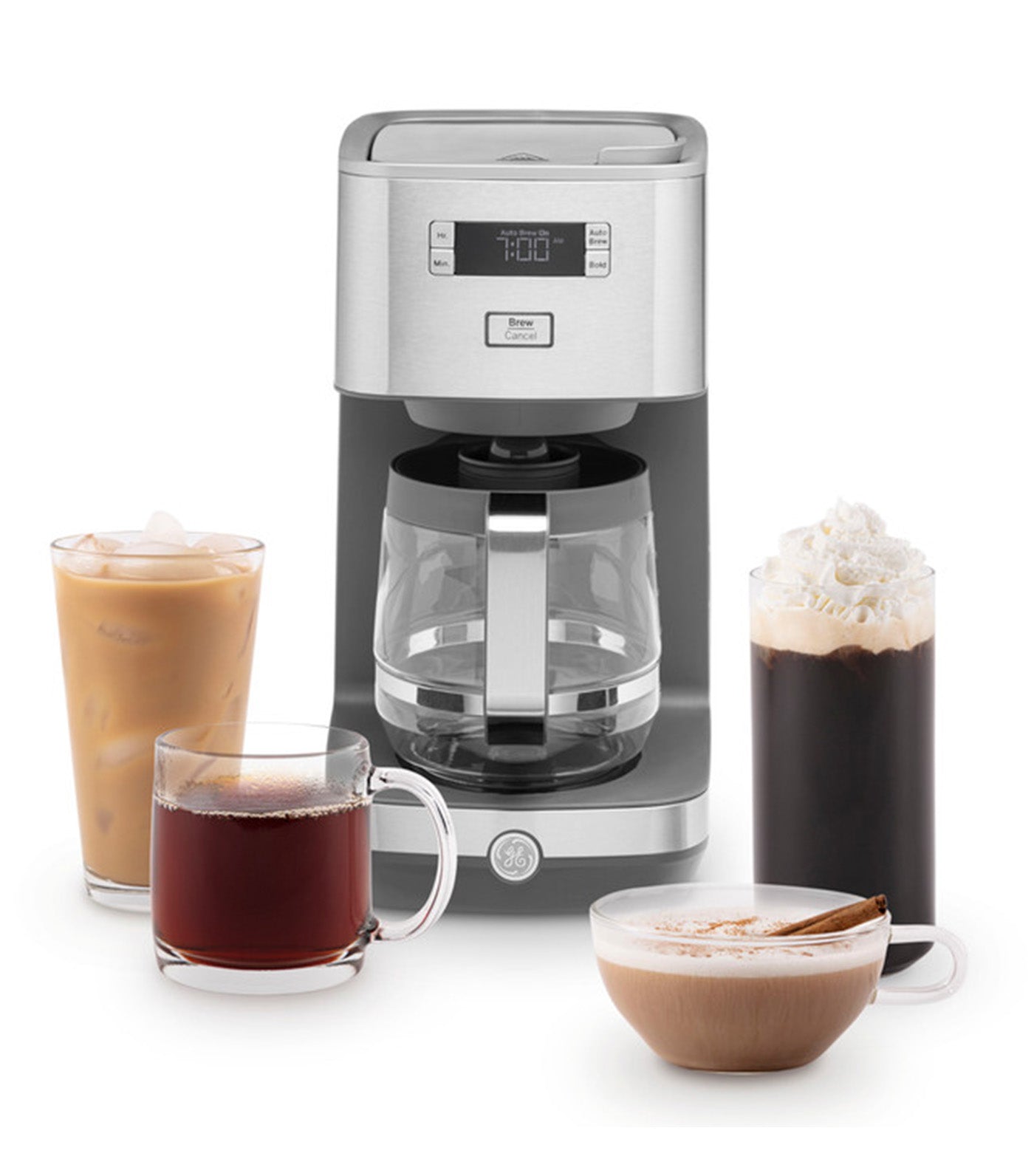 Drip Coffee Maker with Glass Carafe