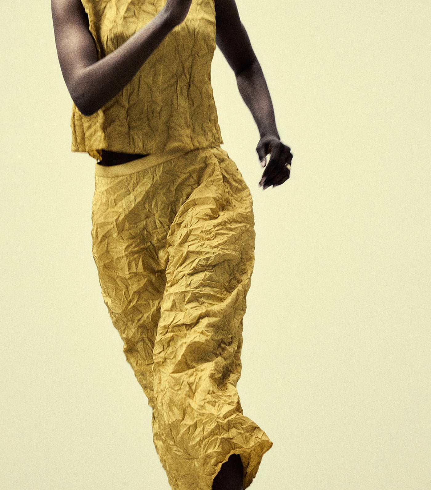 A-Line Midi Skirt Peach