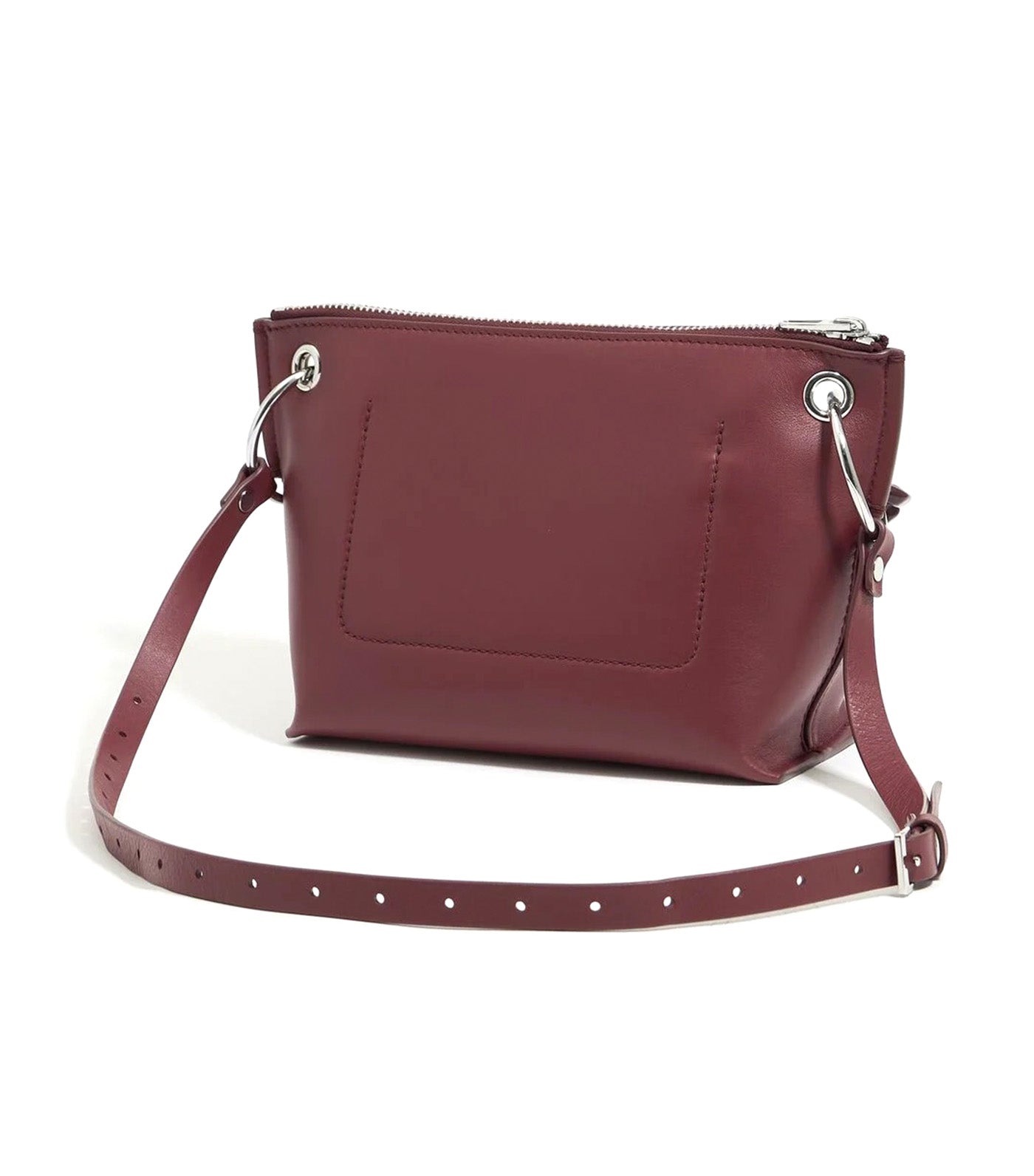 Leather Trapezium Bag