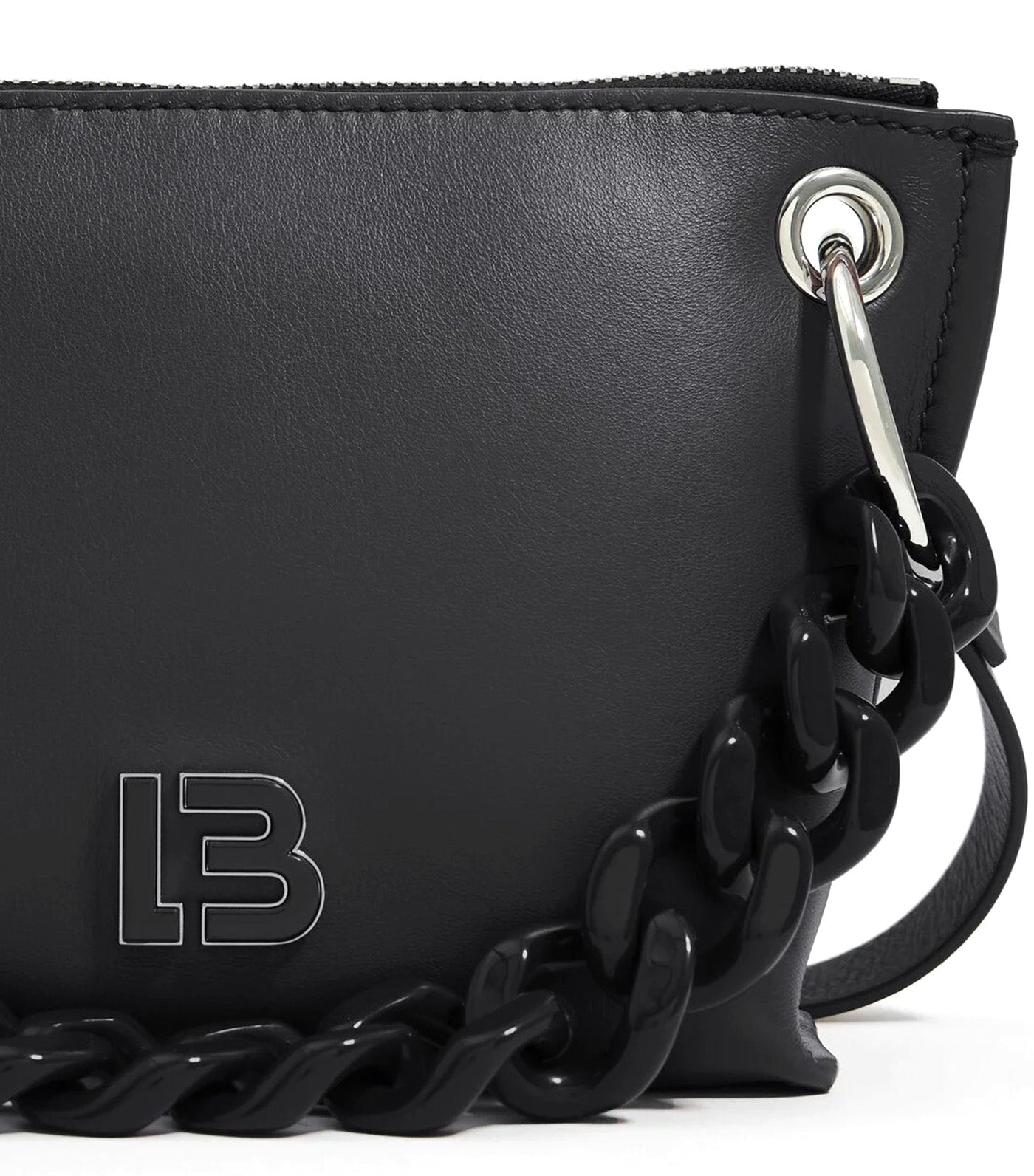 Leather Trapezium Bag
