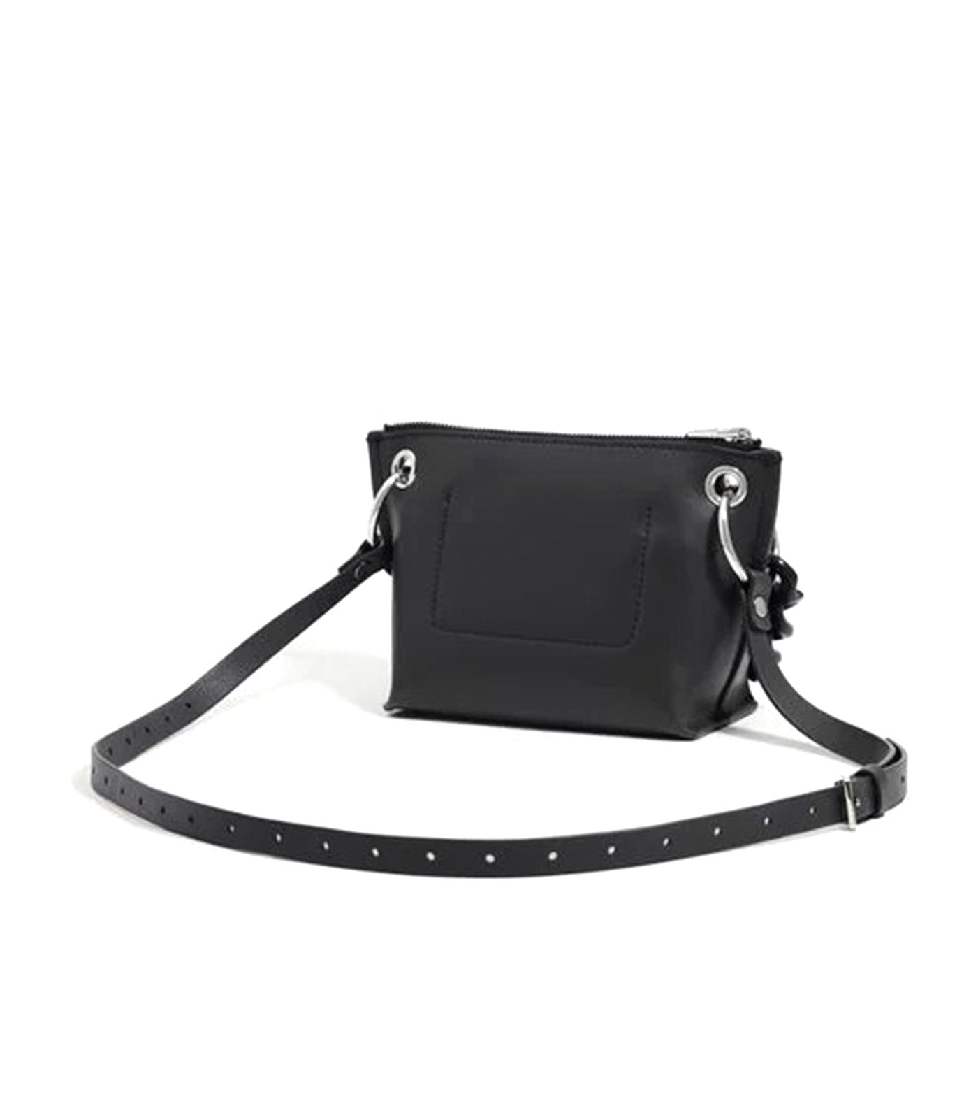 Leather Trapezium Bag