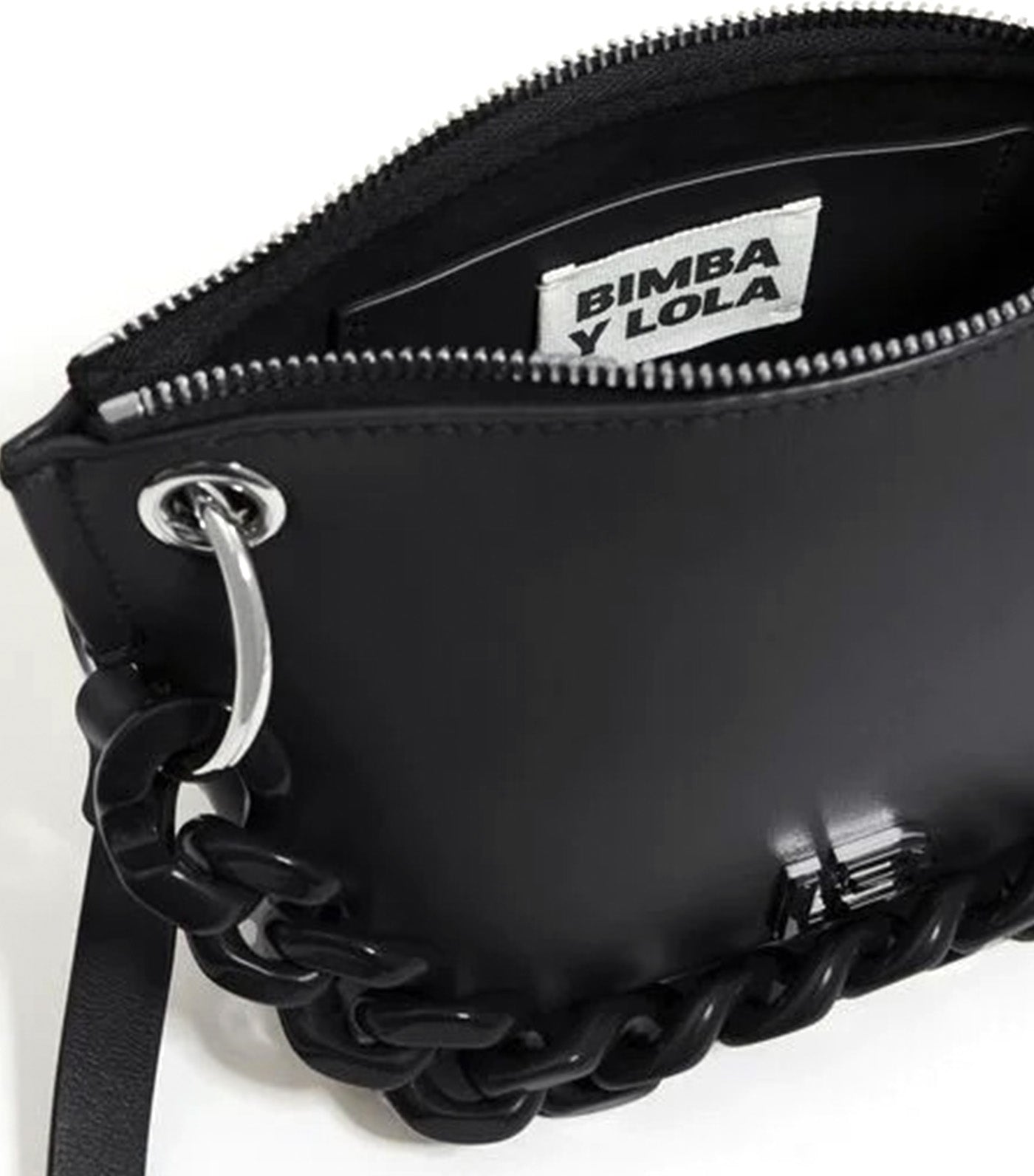 Leather Trapezium Bag