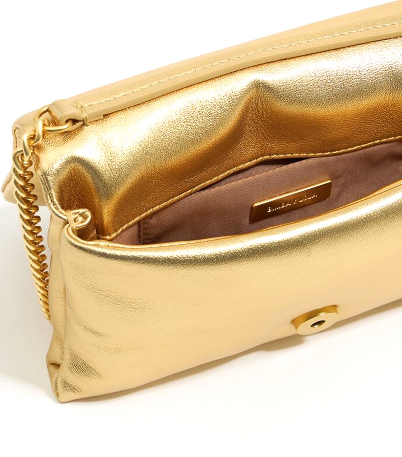 Mini Nappa Leather Flap Bag