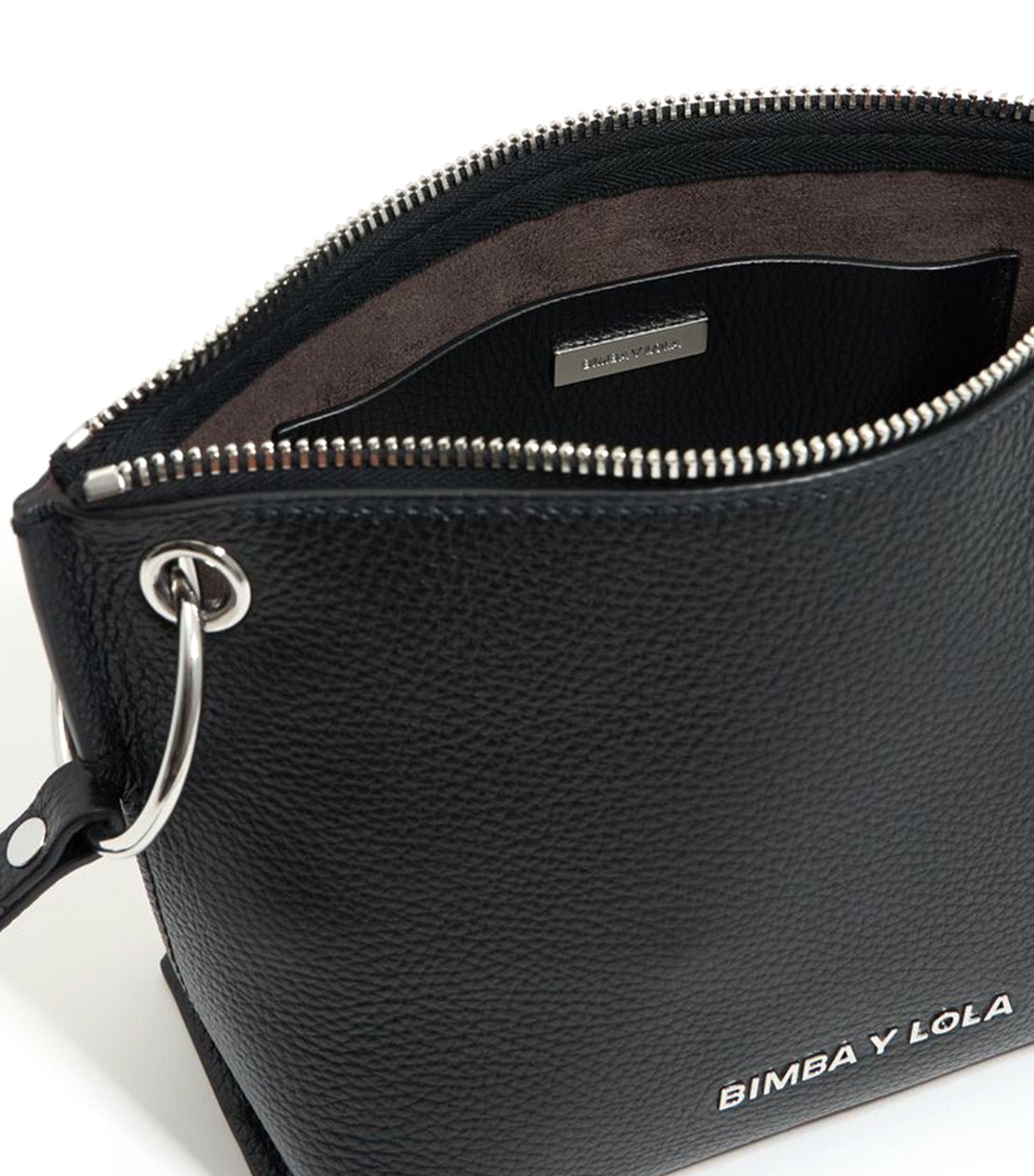 Leather Trapezium Bag