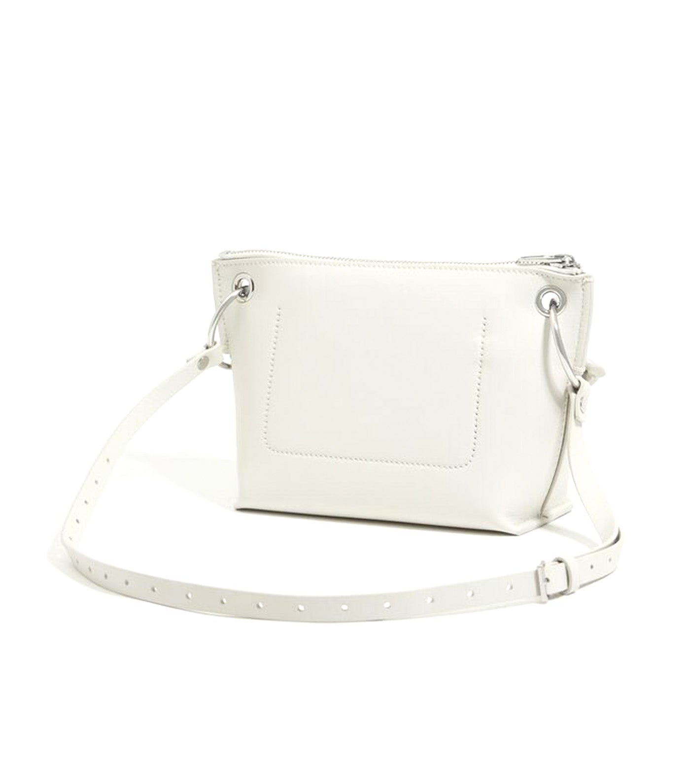 Leather Trapezium Bag