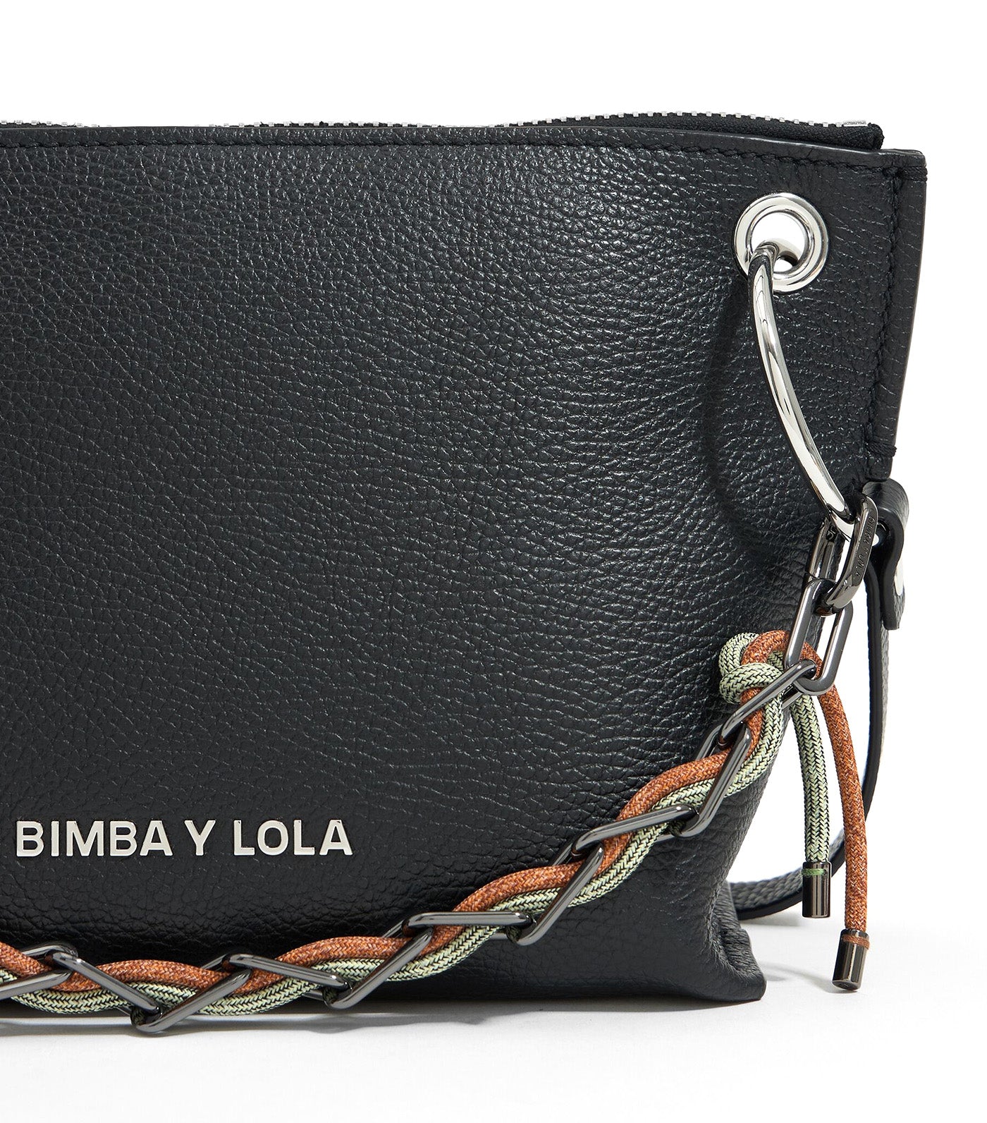 Leather Trapezium Bag