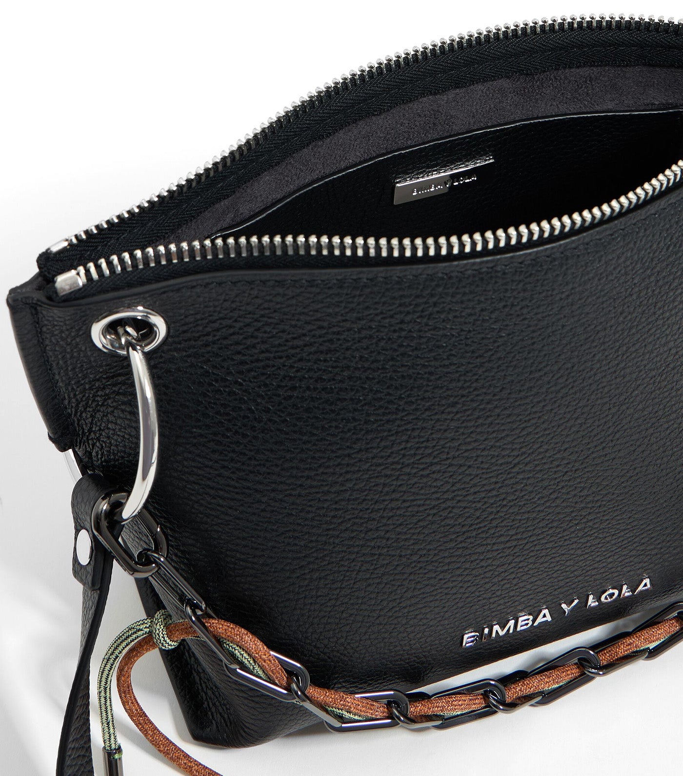 Leather Trapezium Bag
