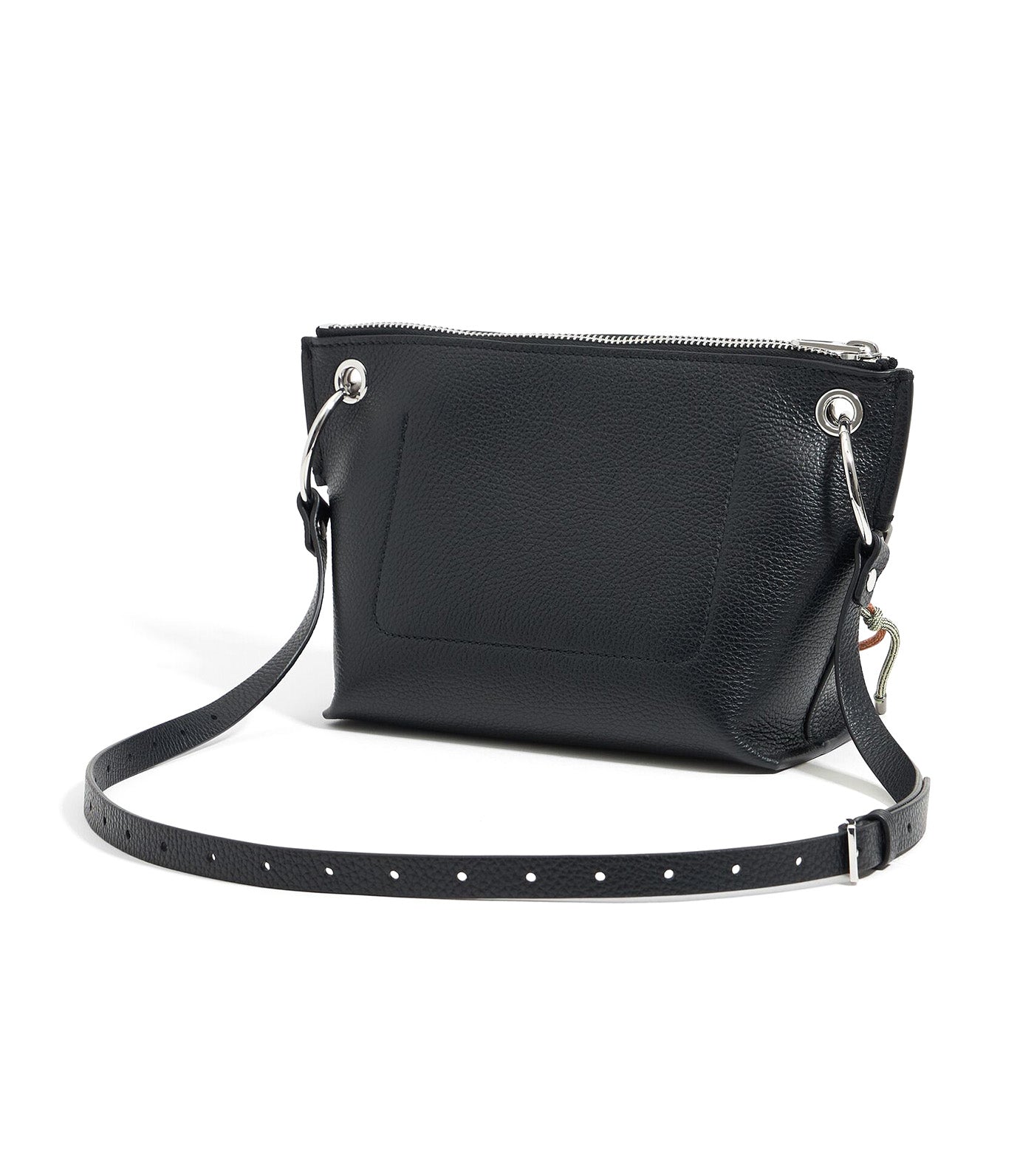 Leather Trapezium Bag