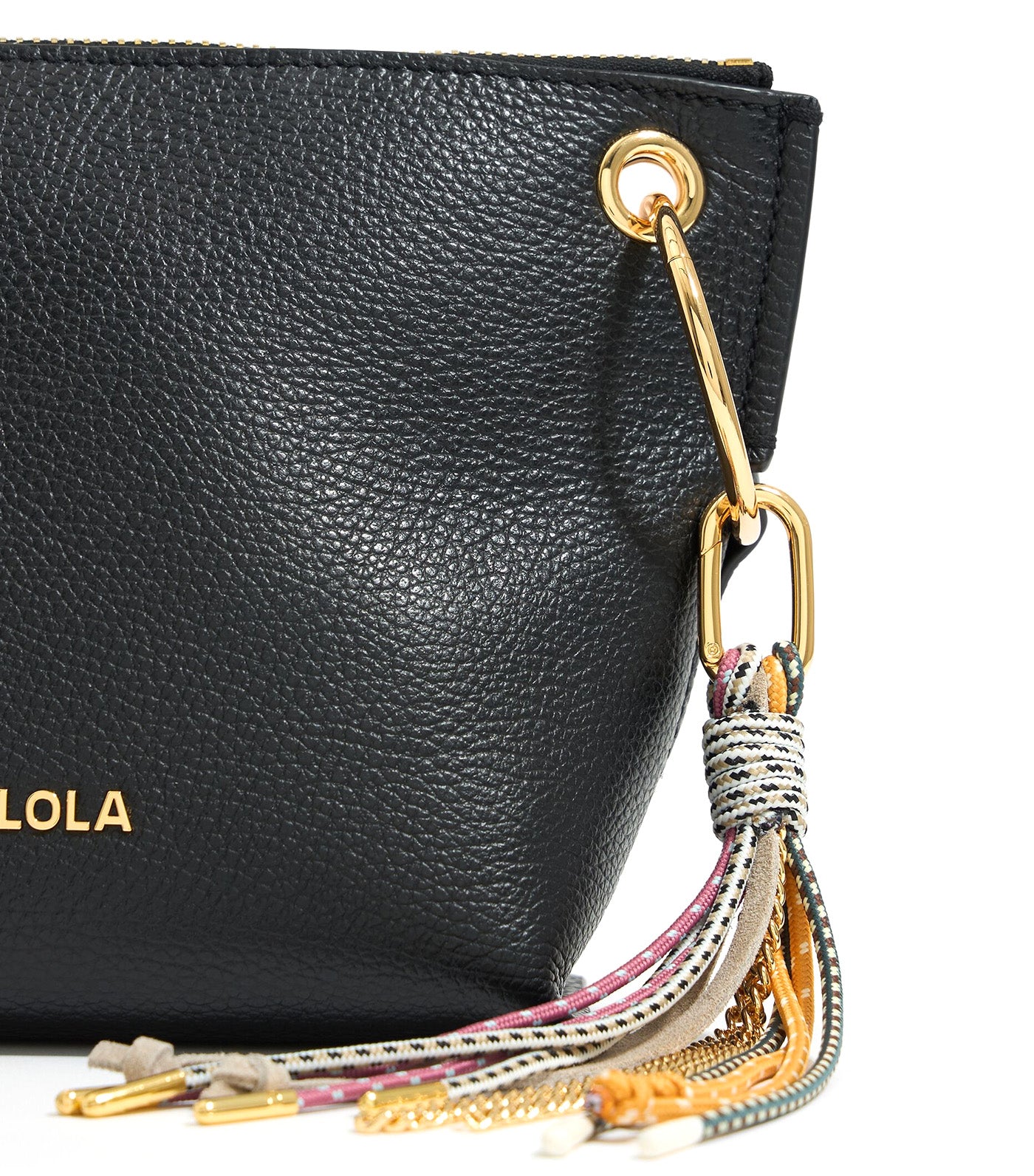 Leather Trapezium Bag