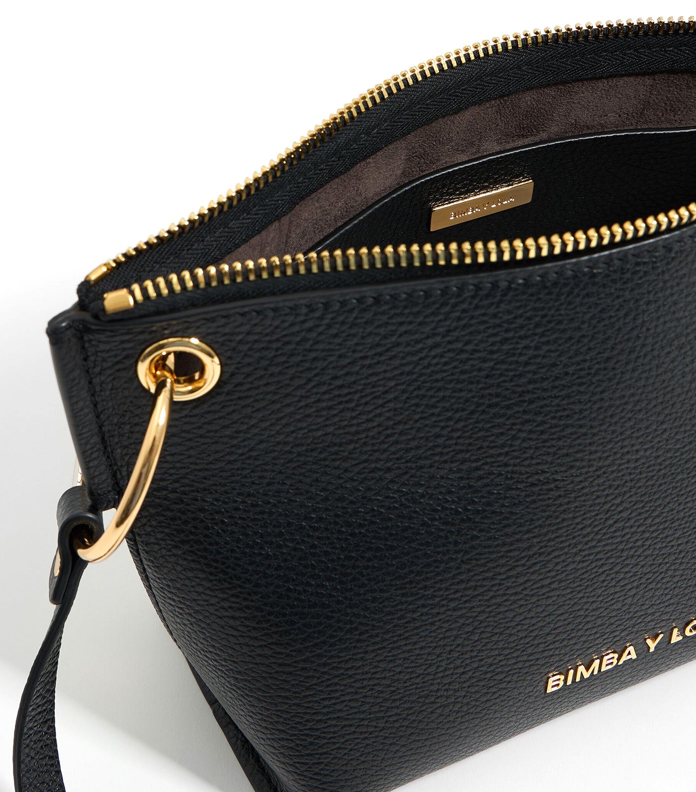 Leather Trapezium Bag