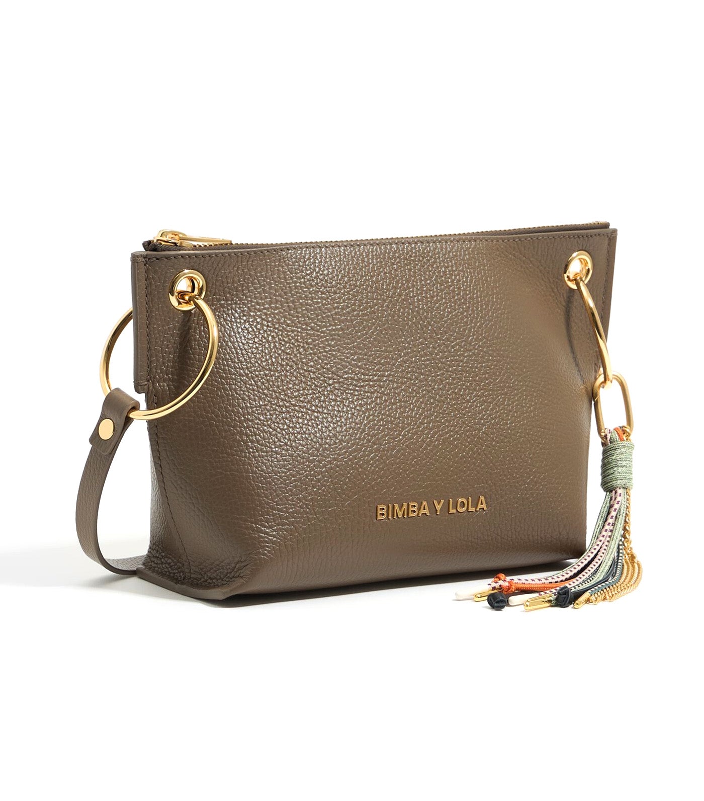 Leather Trapezium Bag