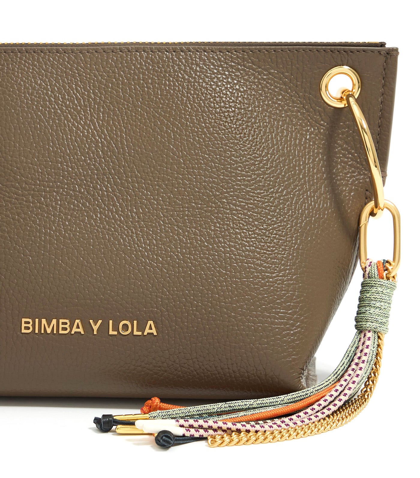 Leather Trapezium Bag