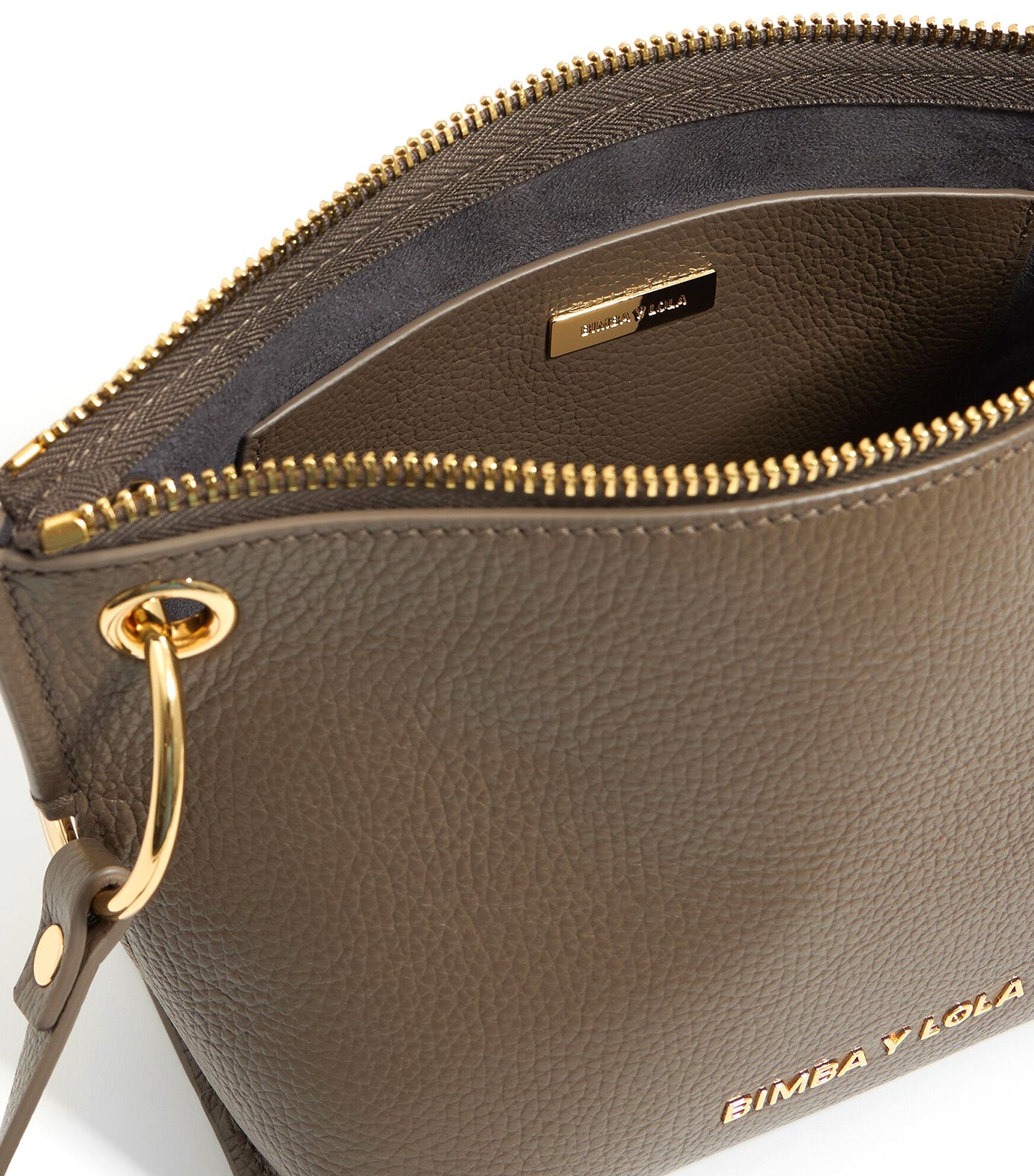 Leather Trapezium Bag