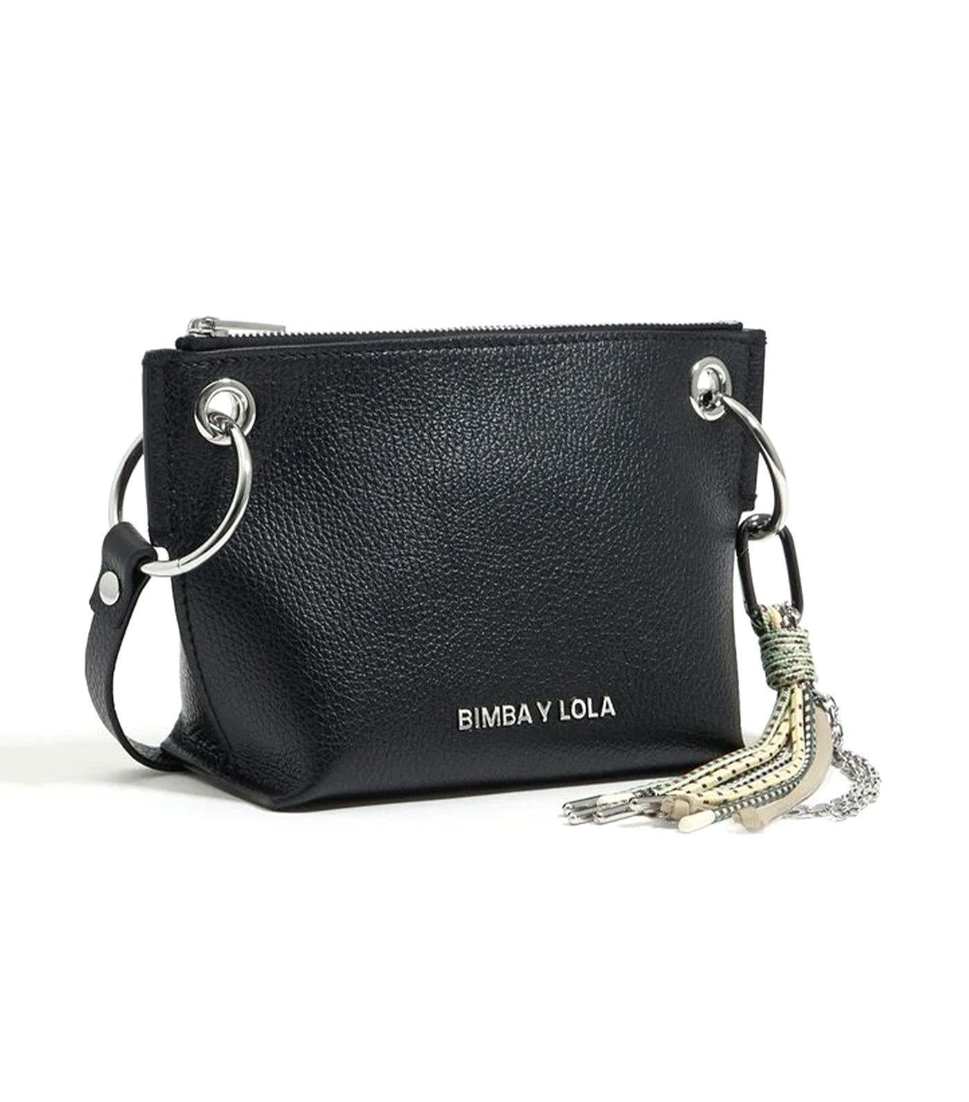 Leather Trapezium Bag