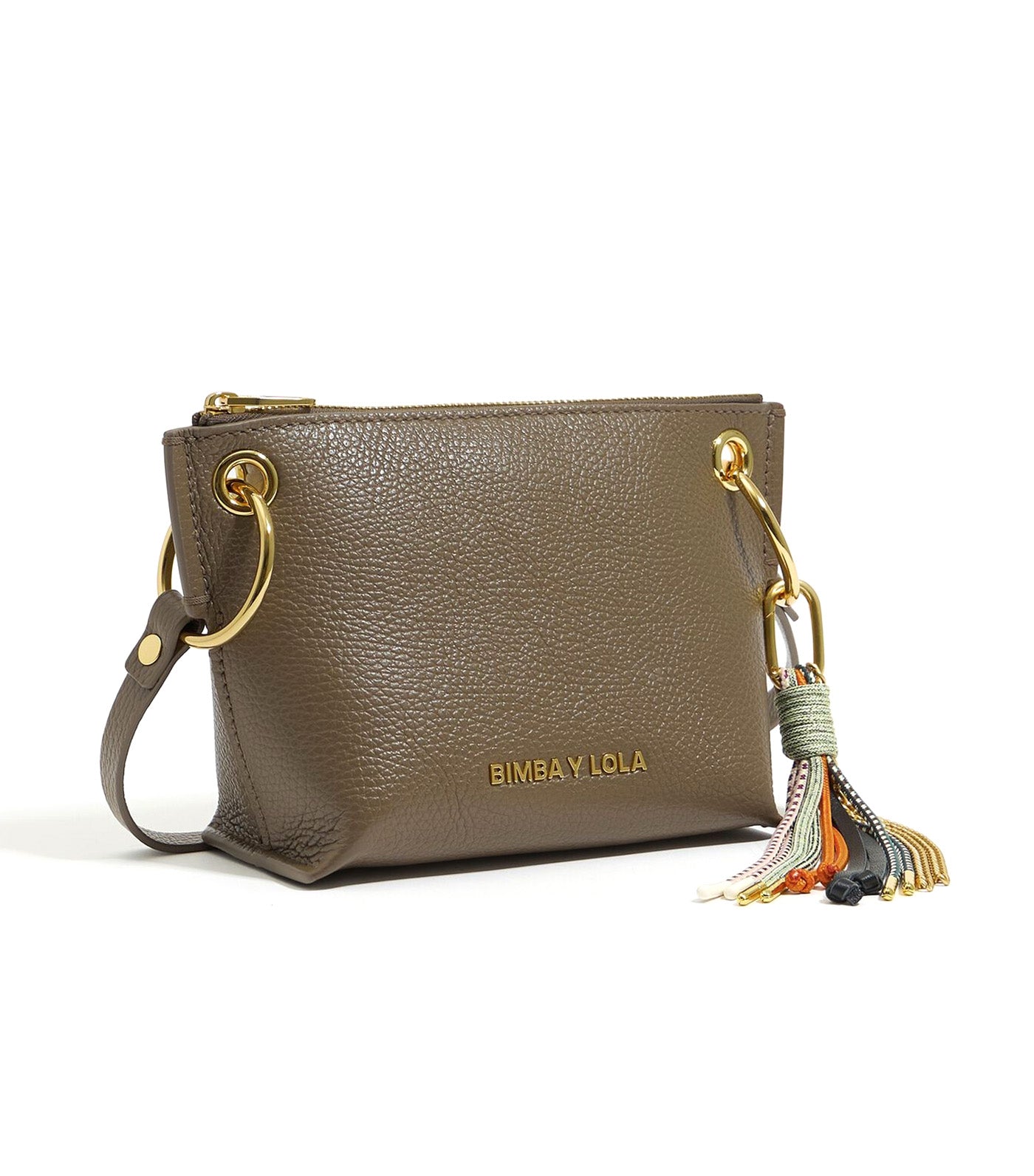 Leather Trapezium Bag