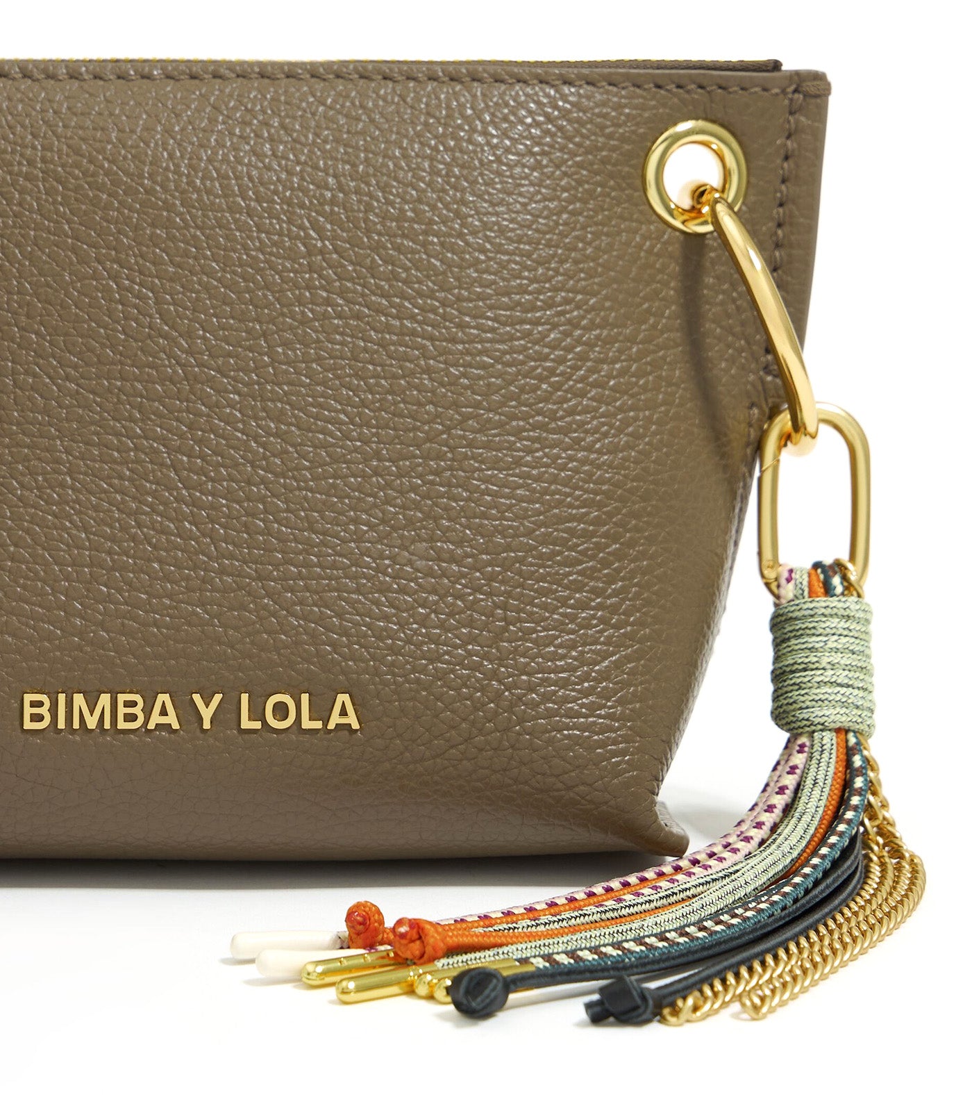 Leather Trapezium Bag