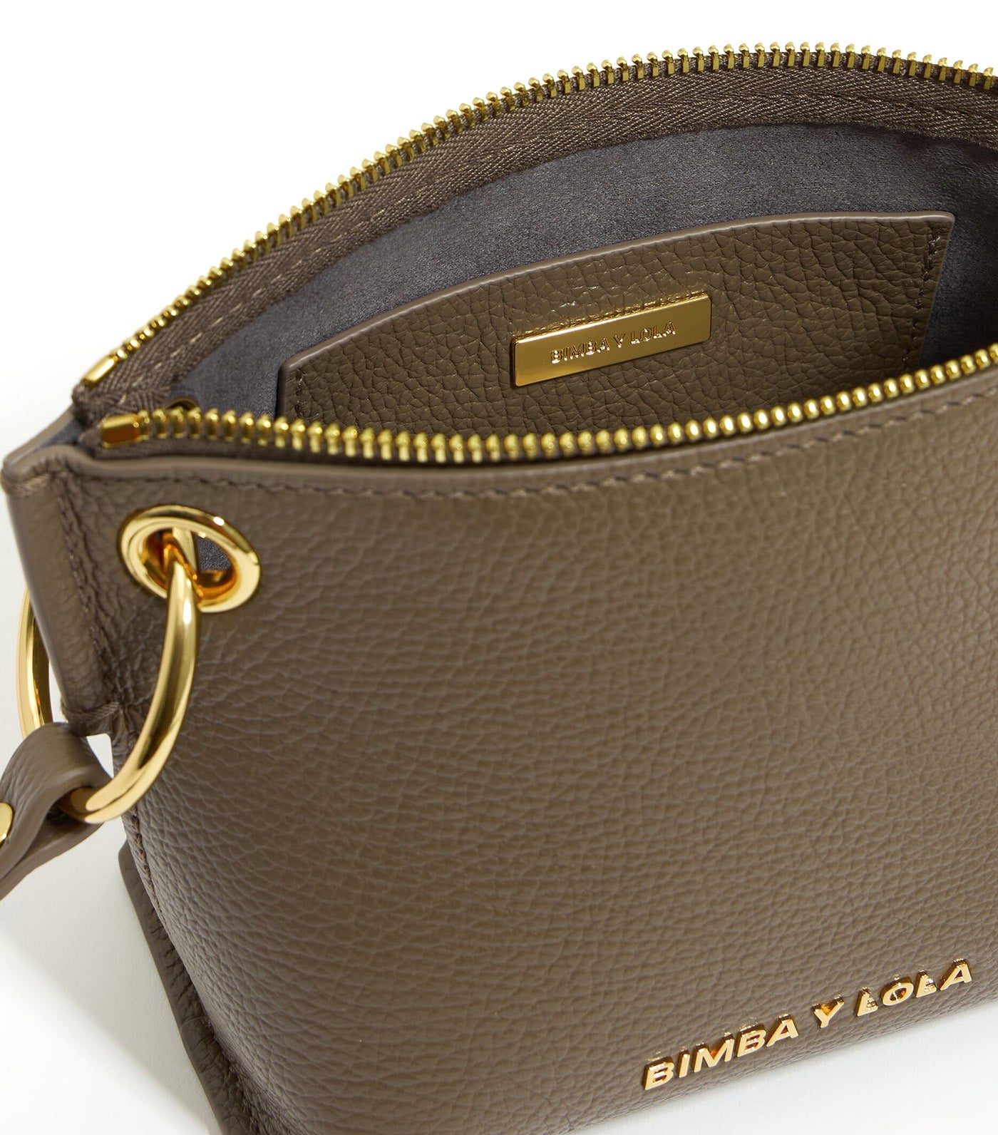 Leather Trapezium Bag